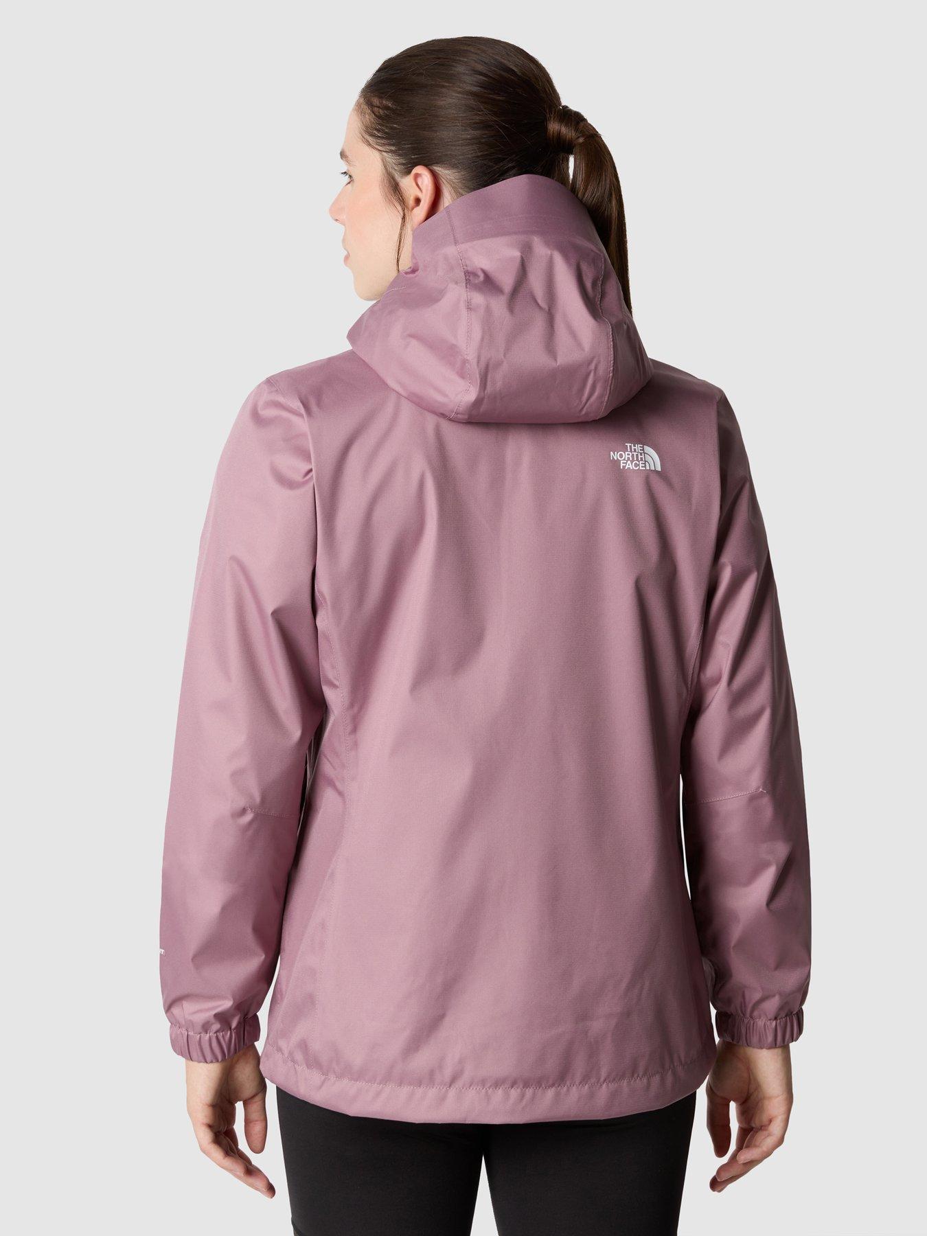 North face grey store and pink jacket