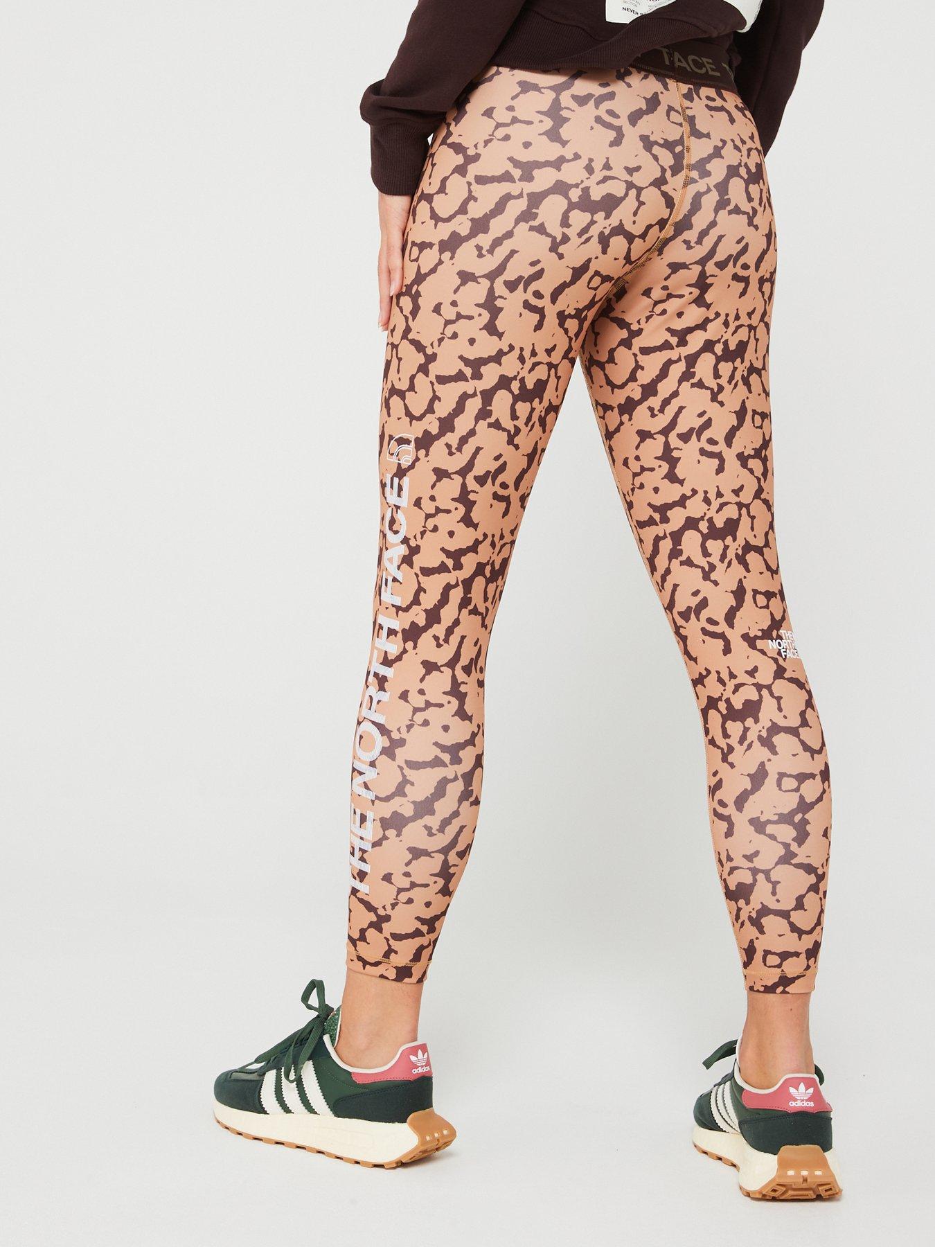 Image 2 of 6 of THE NORTH FACE Women's Flex Mid Rise Graphic Tight - Brown