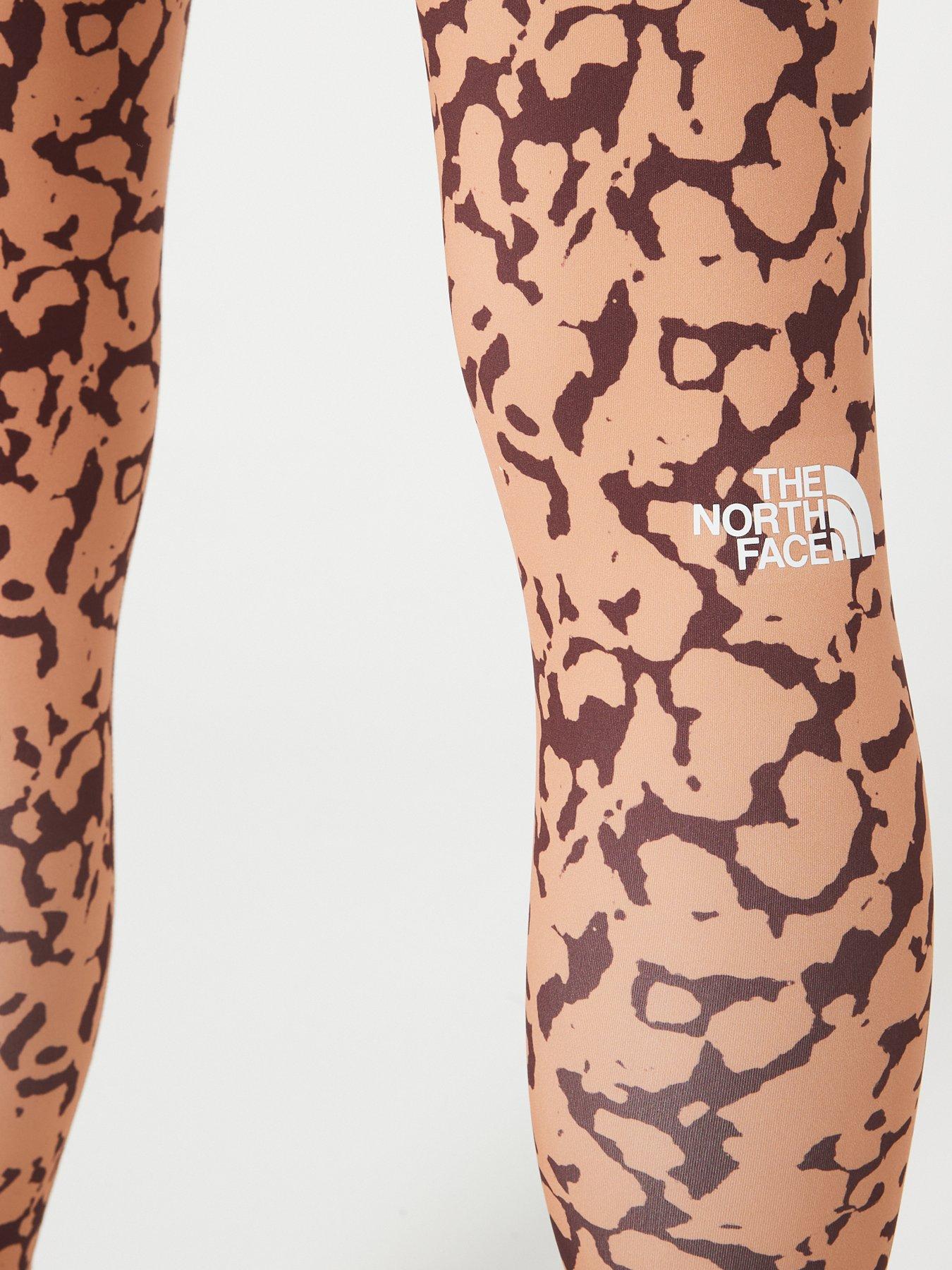 Image 6 of 6 of THE NORTH FACE Women's Flex Mid Rise Graphic Tight - Brown