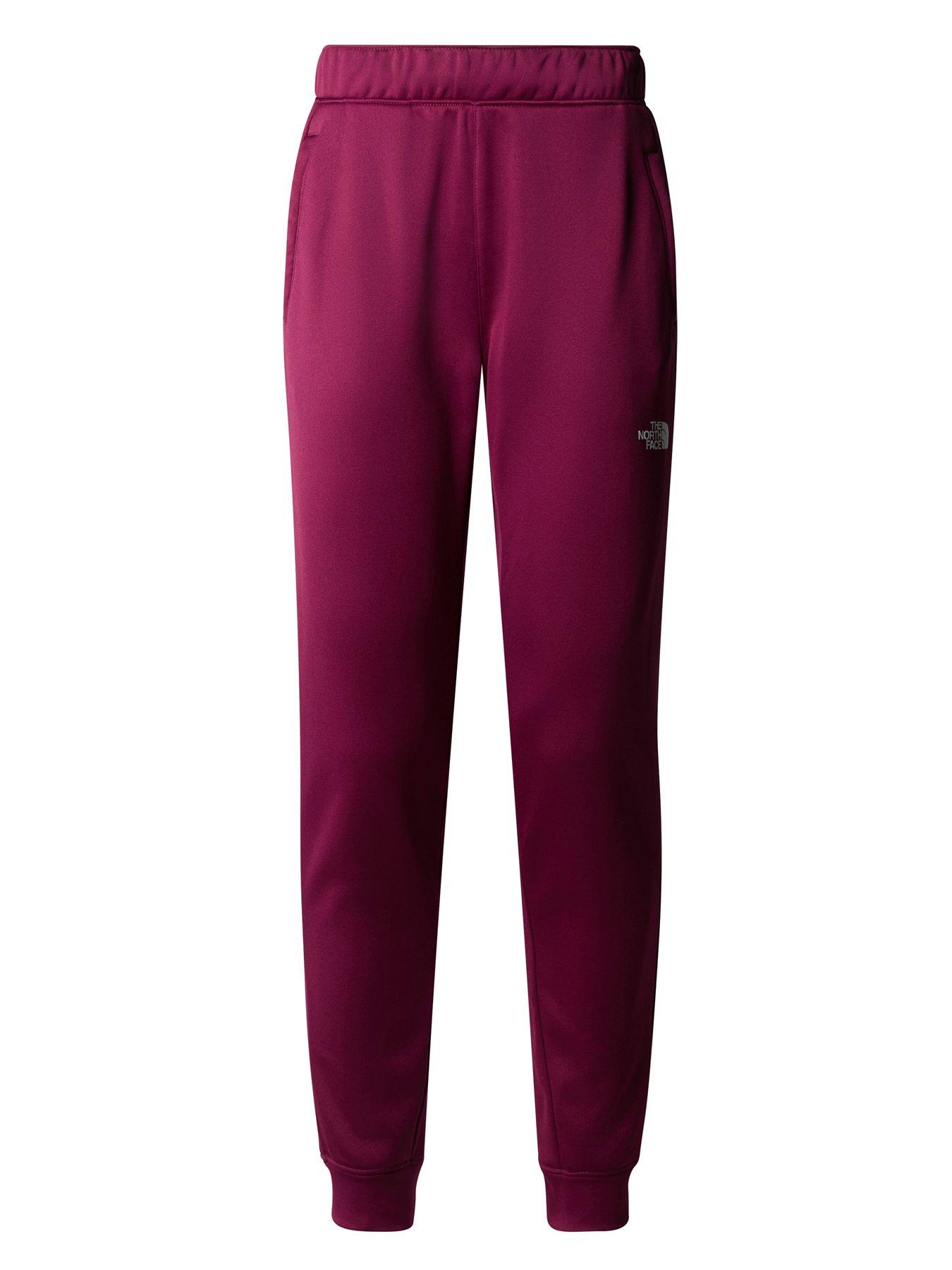 the-north-face-womens-reaxion-fleece-jogger-purple