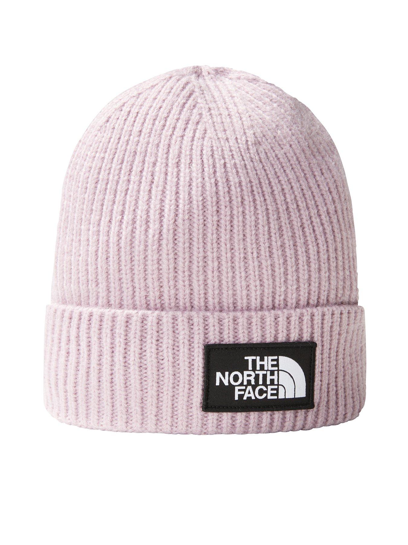 North face beanie sales pink