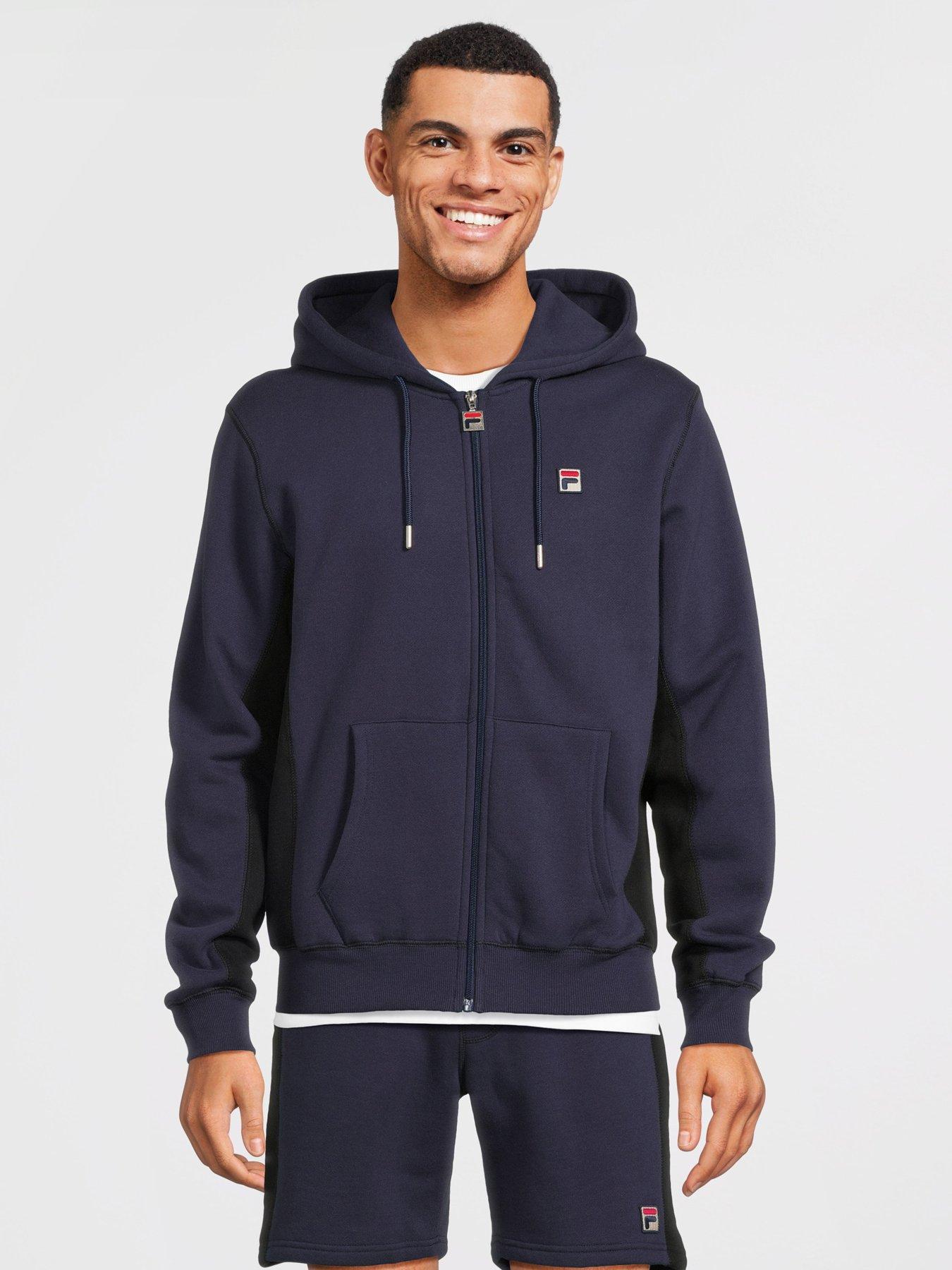 Fila men's full zip hoodie jacket on sale