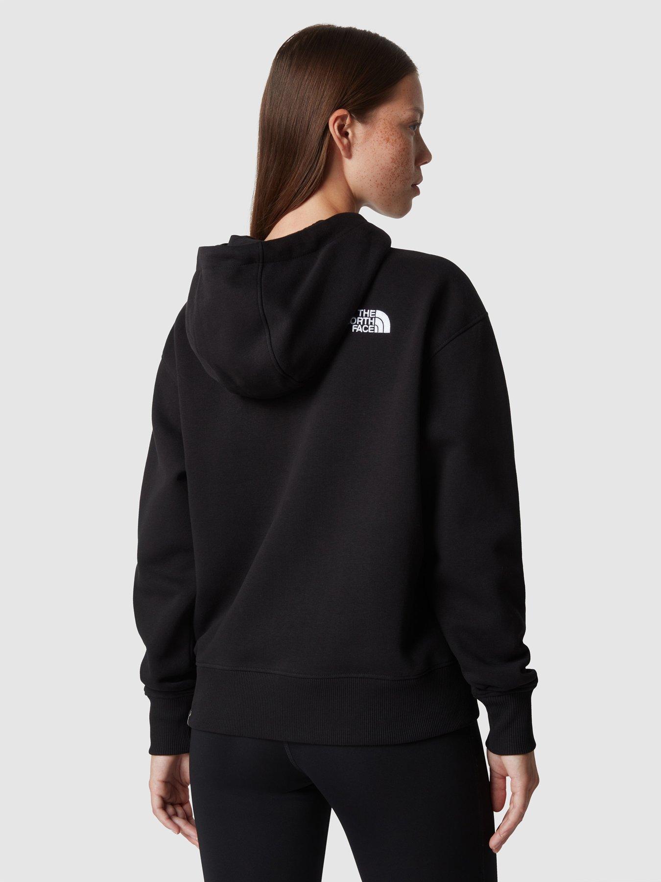 North face zip cheap up fleece hoodie women's