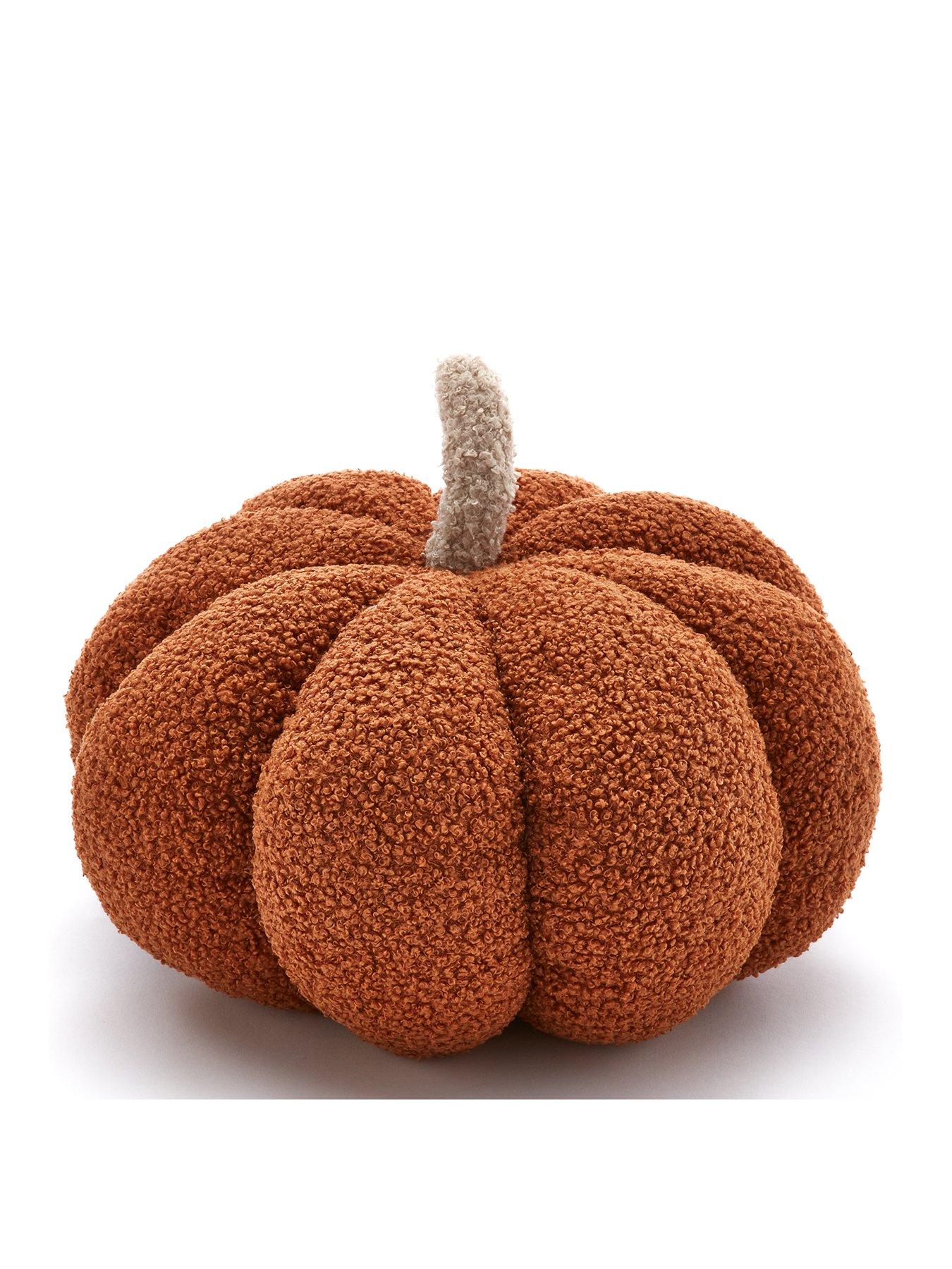 very-home-pumpkin-fleece-cushion-nbspmedium-orangestillFront