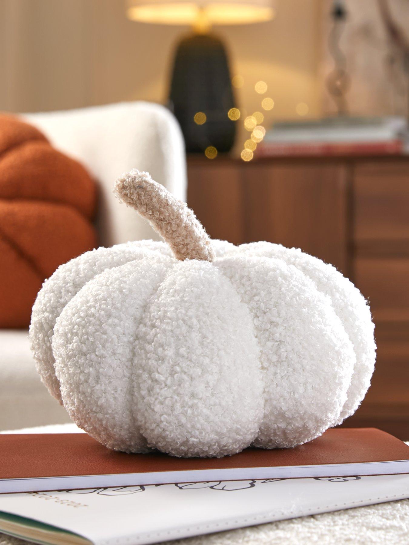 very-home-pumpkin-fleece-cushion-nbspsmall-cream