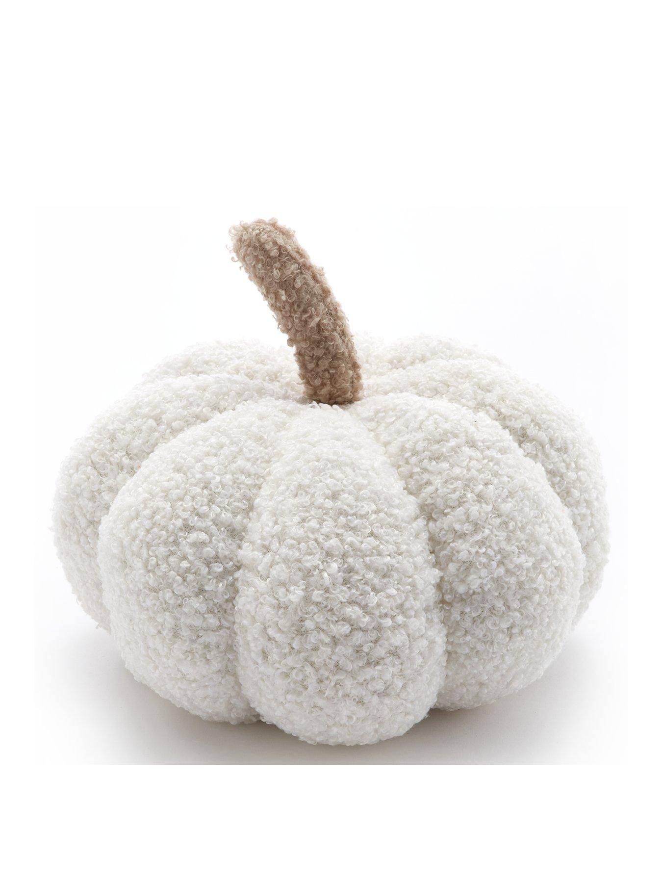 very-home-pumpkin-fleece-cushion-nbspsmall-creamstillFront