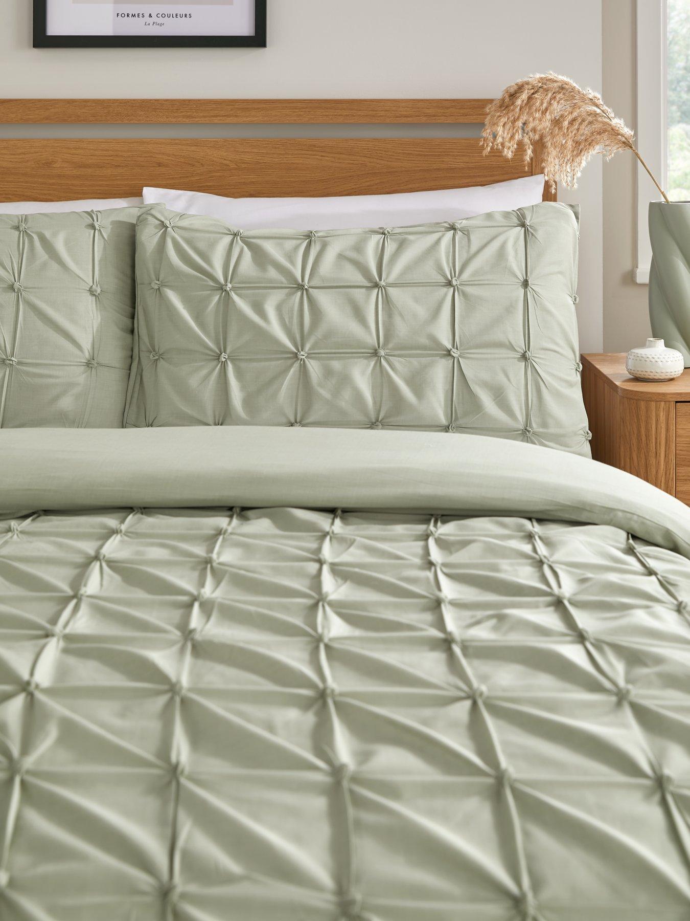 very-home-pleated-duvet-covernbspset-greenback