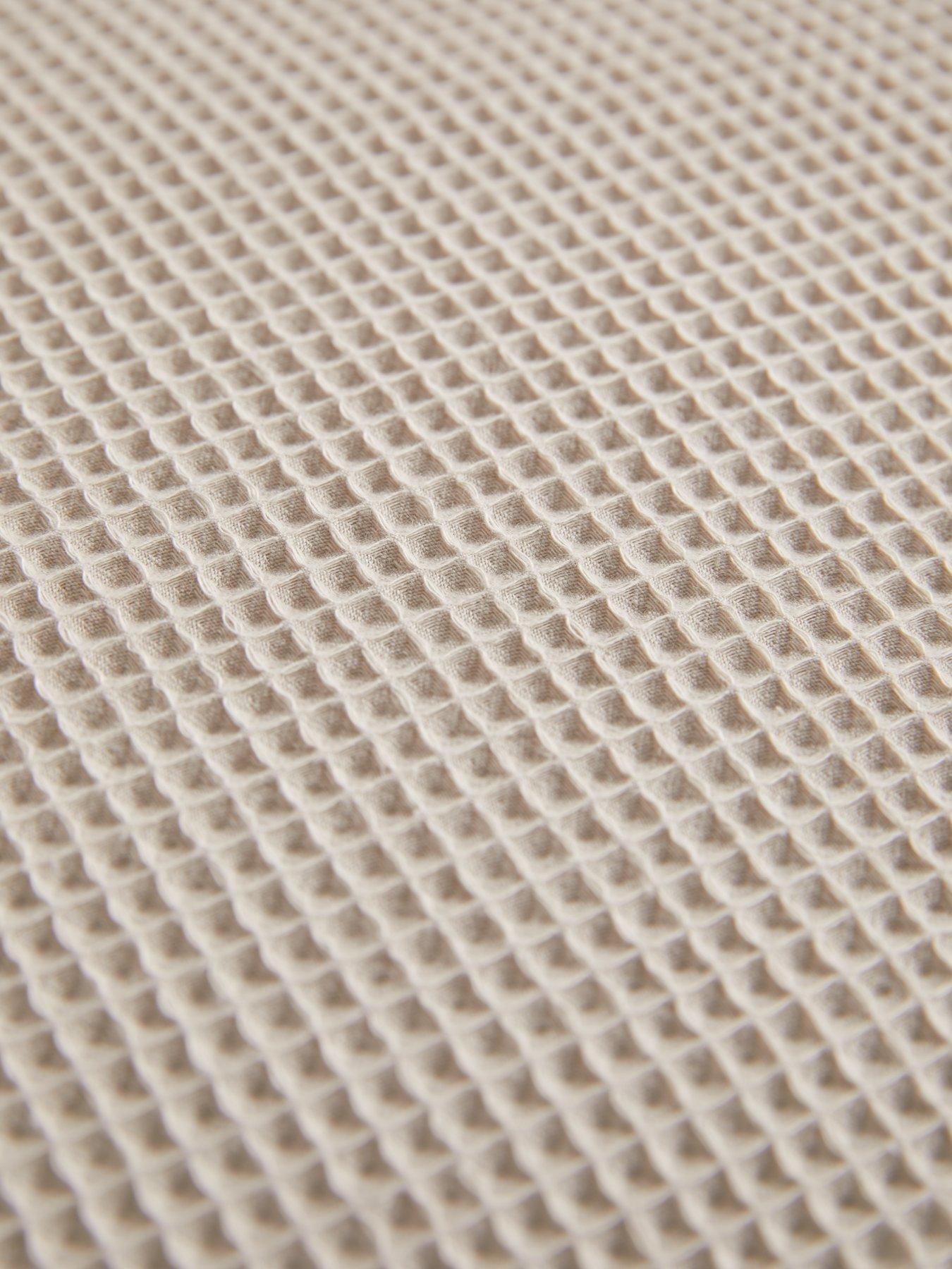 Image 4 of 5 of The Very Collection Waffle Duvet Cover Set - Natural