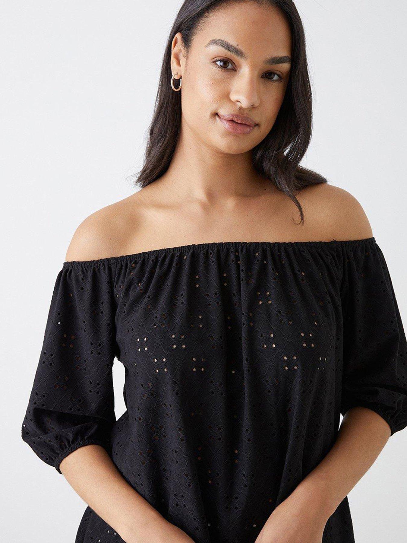 Dorothy perkins cold online shoulder tops