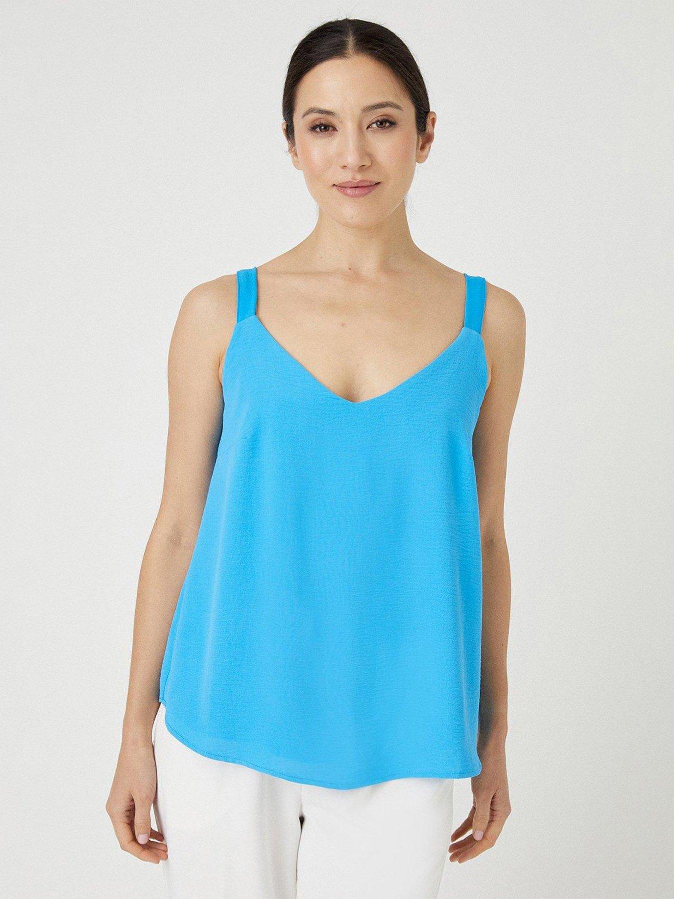 wallis-v-neck-cami-blue