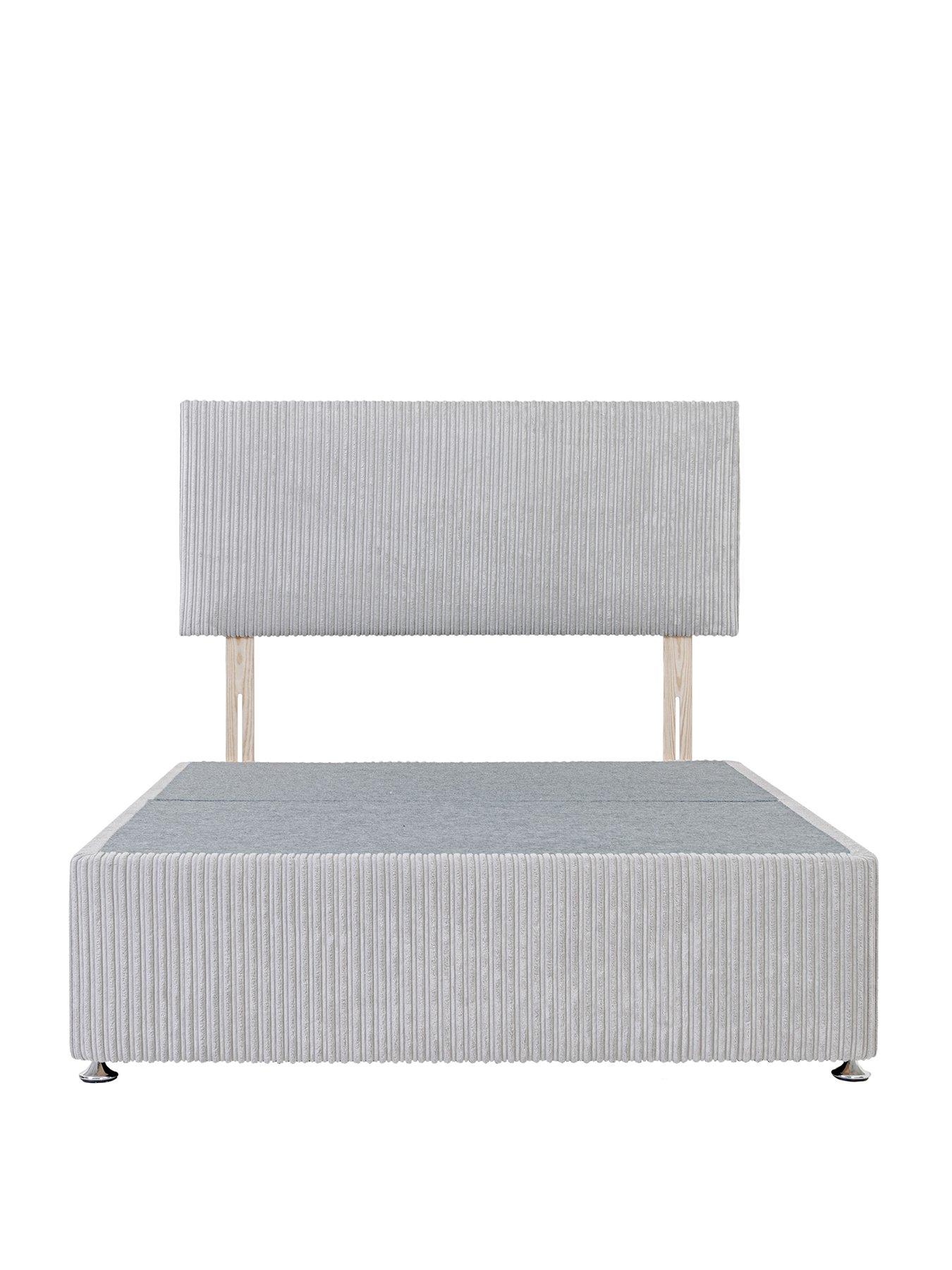 Image 2 of 5 of Airsprung Jumbo Cord Divan Base Only (Headboard Not Included)