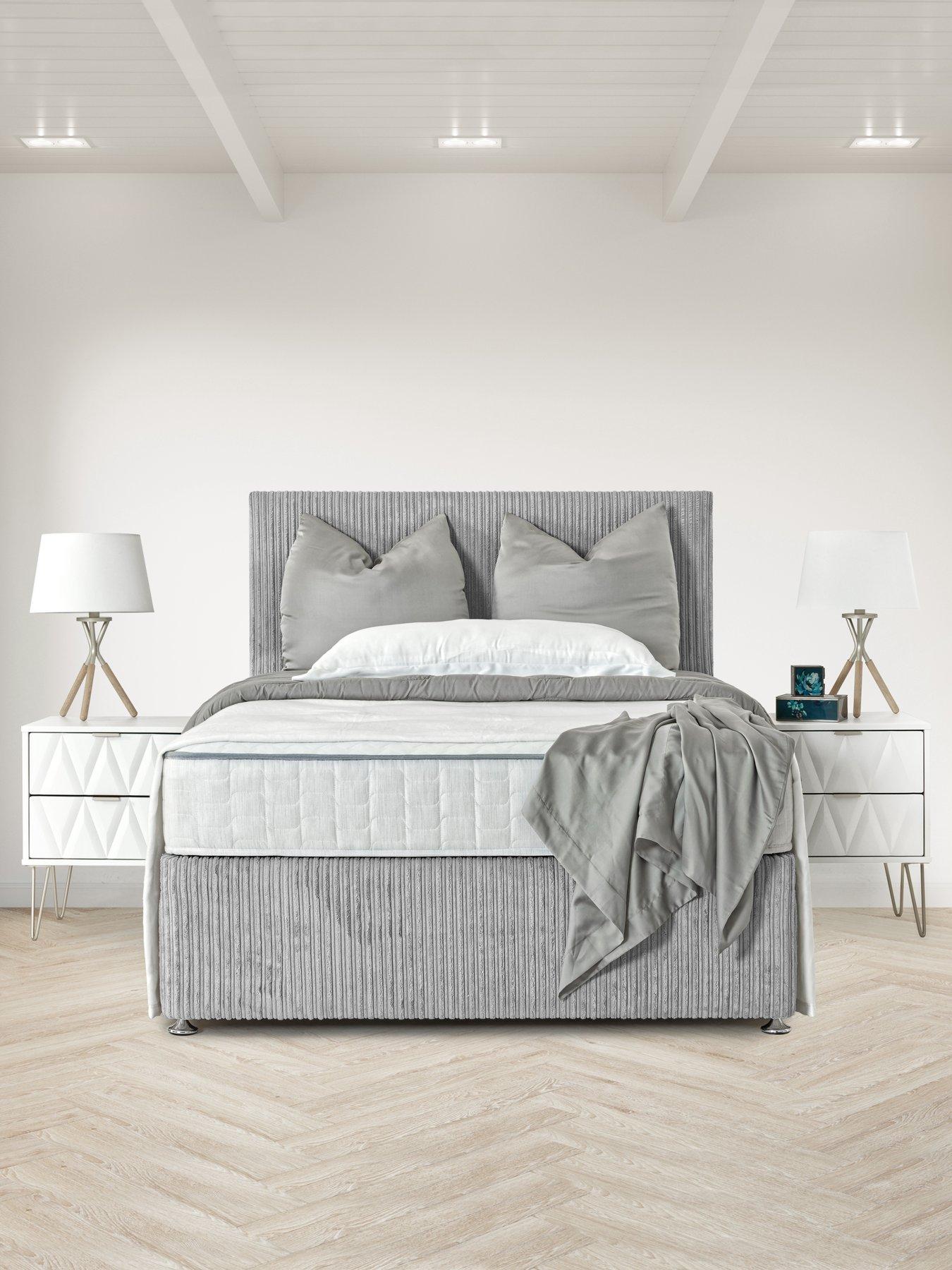 Image 5 of 5 of Airsprung Jumbo Cord Divan Base Only (Headboard Not Included)