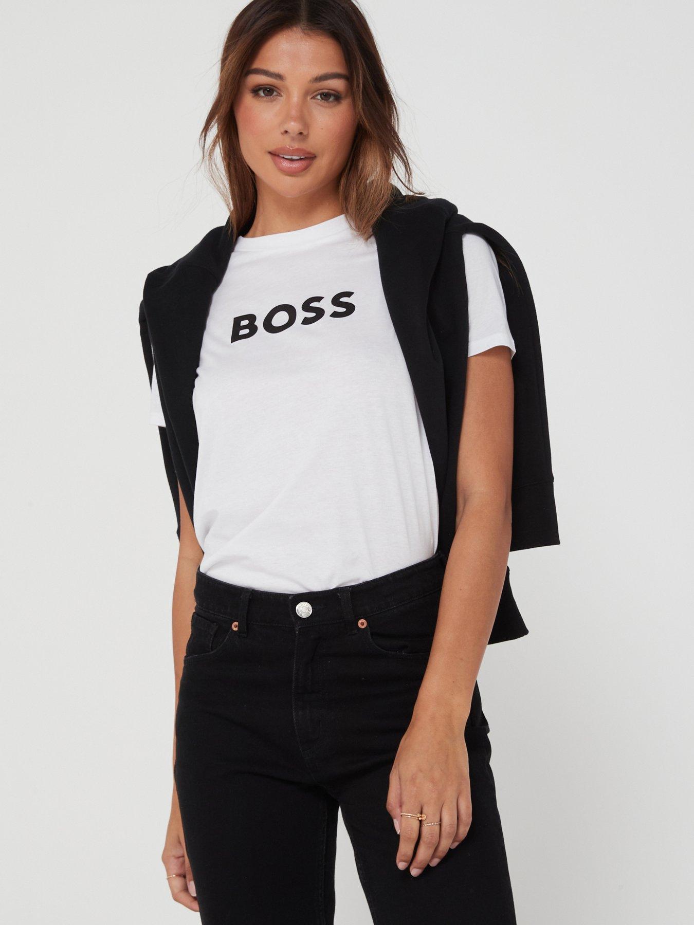 BOSS Boss Elogo T-shirt - White