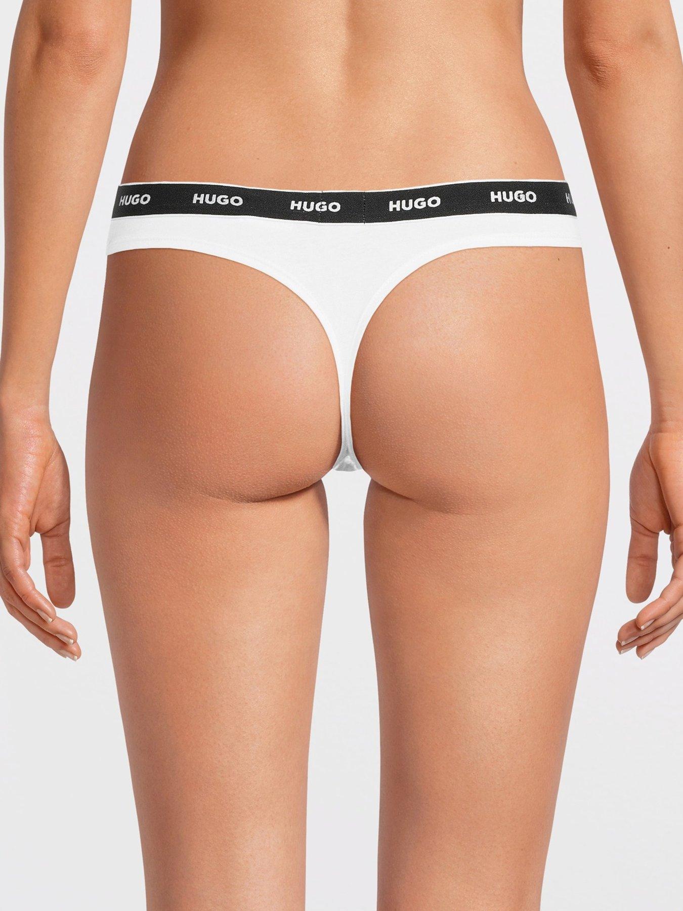 hugo-cotton-logo-thong-whitestillFront