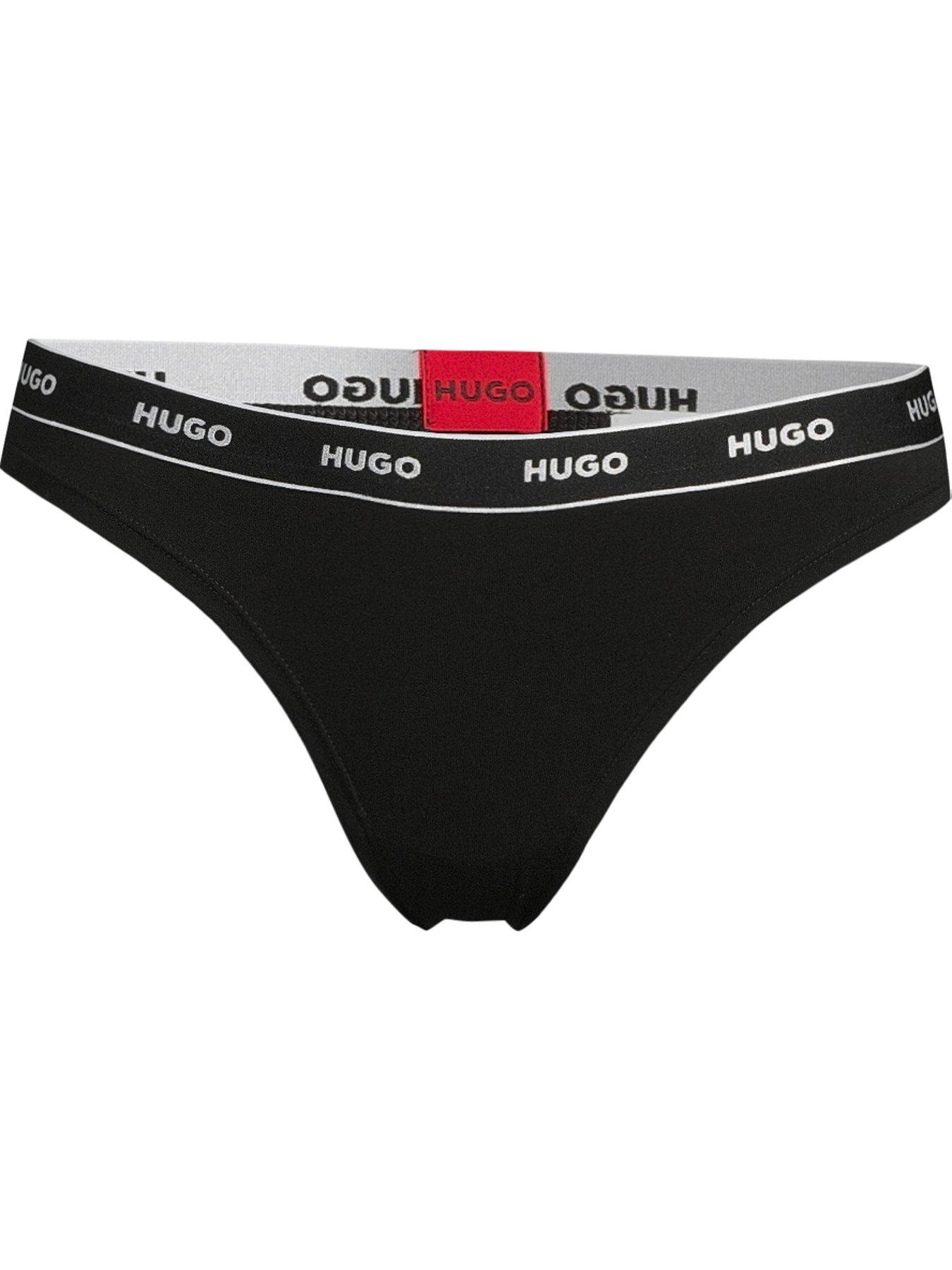 hugo-cotton-logo-thong-blackoutfit