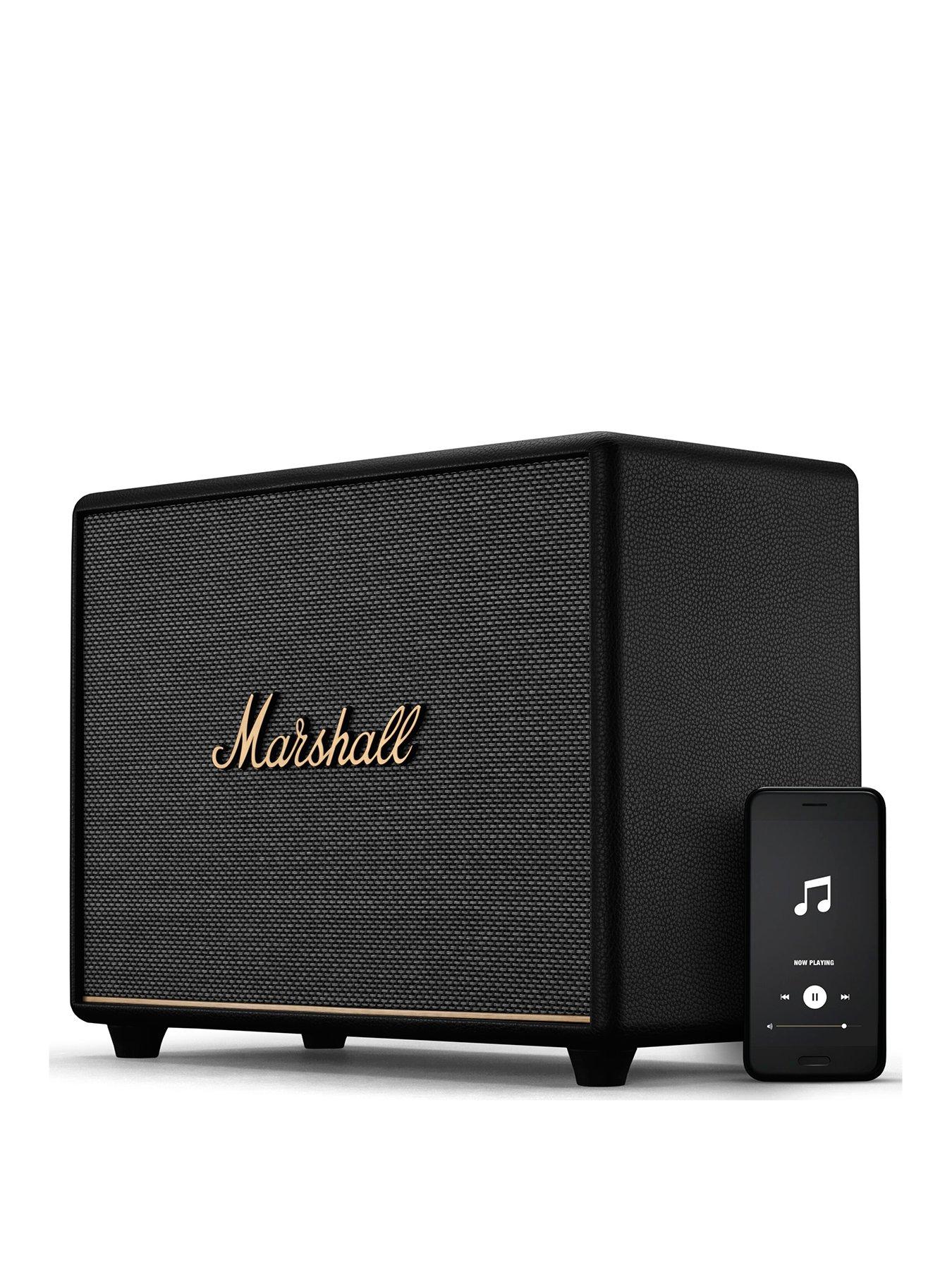 marshall-woburn-iii-bluetooth-speaker--nbspblackstillFront