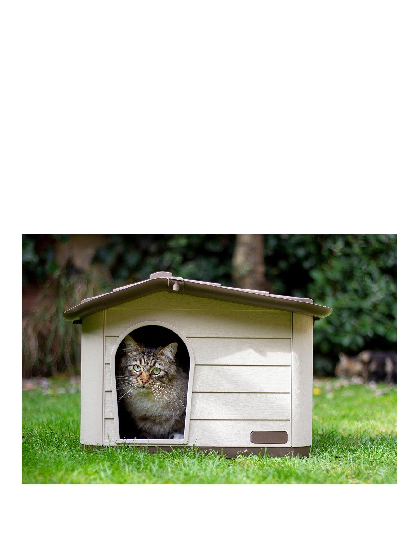 Image 1 of 5 of Rosewood Knock-down Pet House Brown