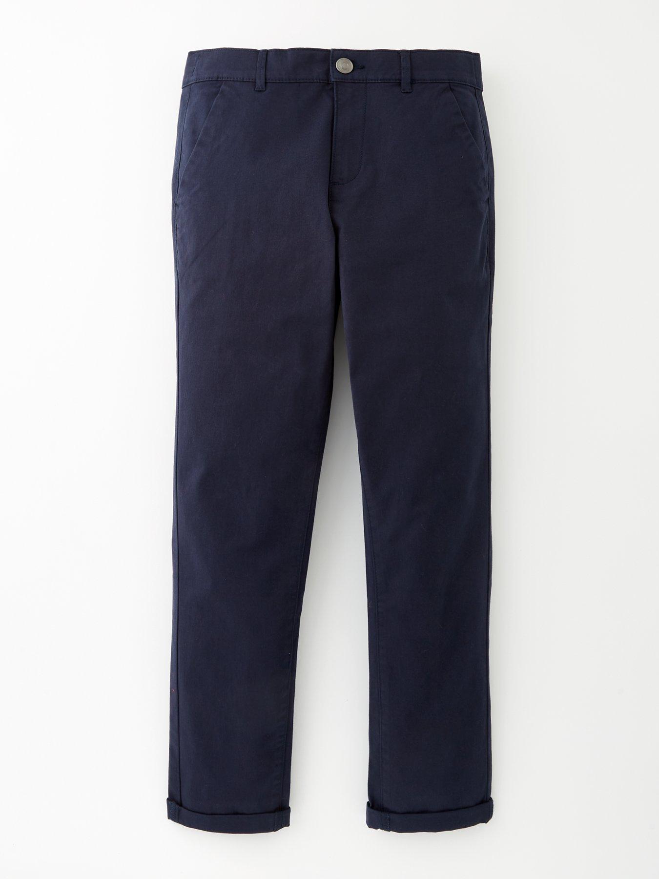 Image 1 of 4 of V by Very Boys Chino Trousers - Navy