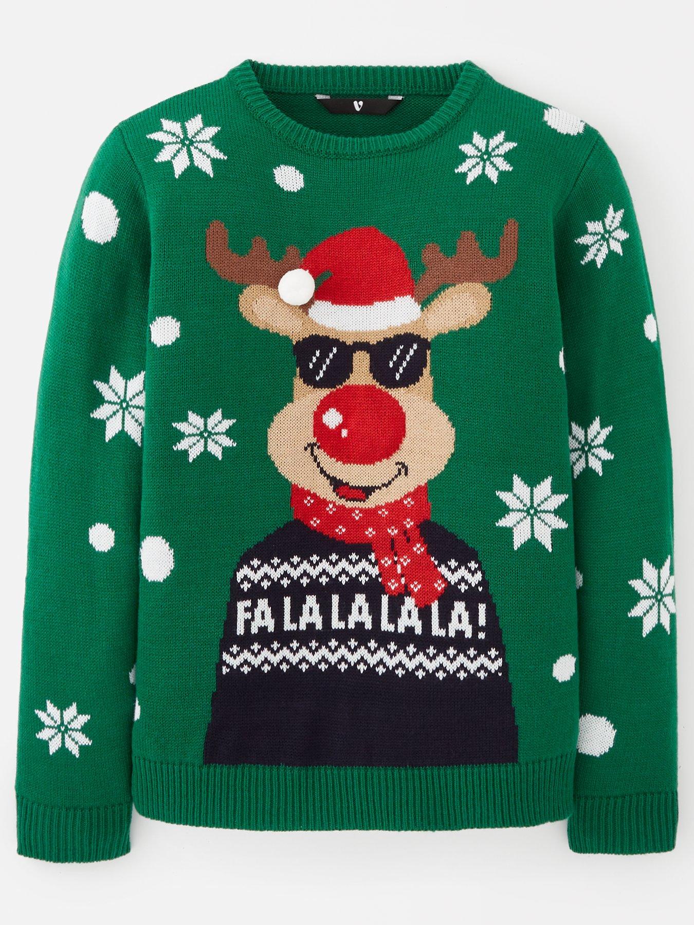 Kids rudolph clearance jumper