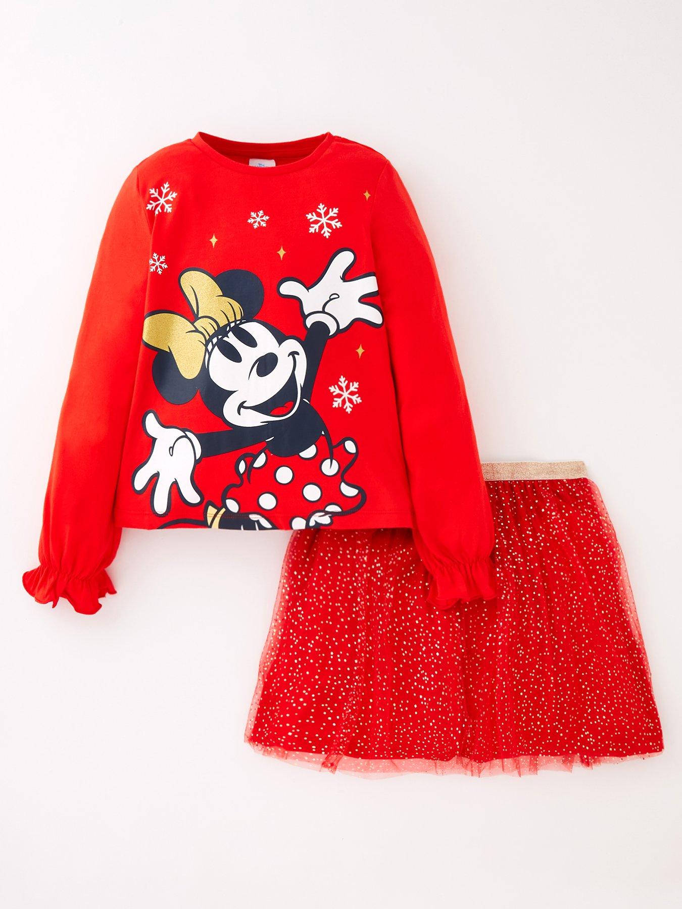 Minnie mouse skirt and top sale