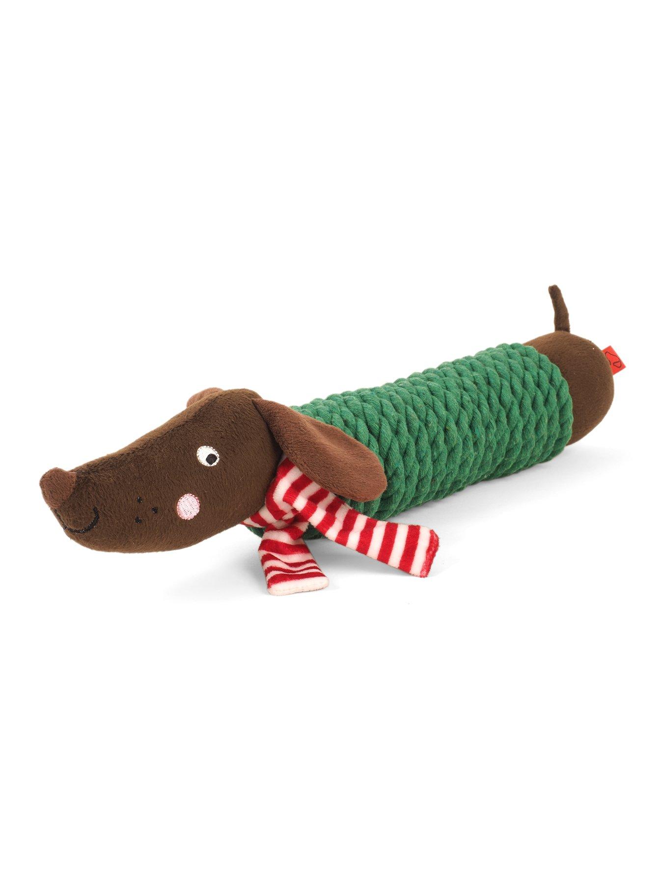 Image 3 of 5 of Zoon Frankie Sausage TuffRope PlayPal