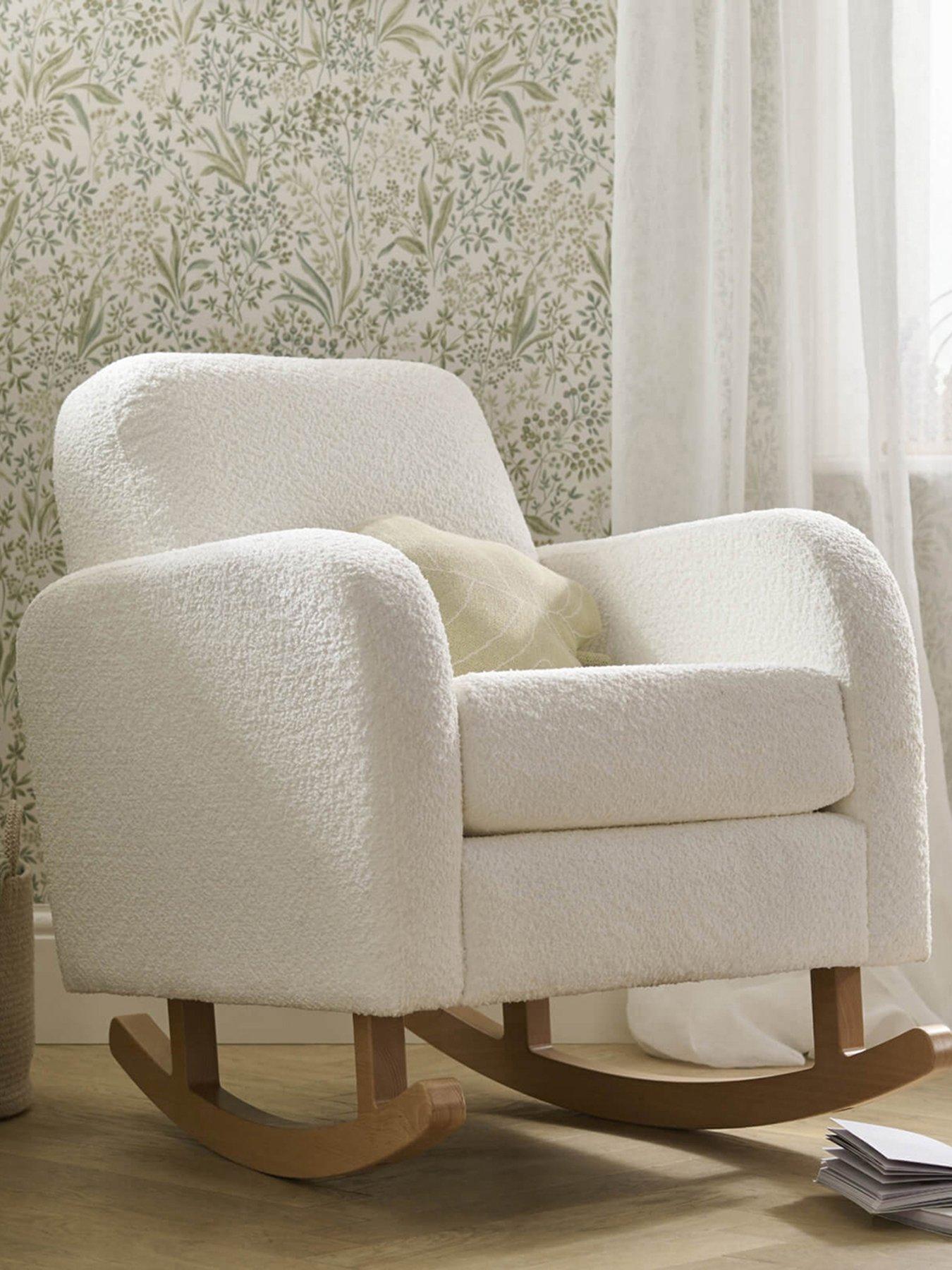Image 1 of 7 of CuddleCo Etta Nursing Chair - Boucle Off White