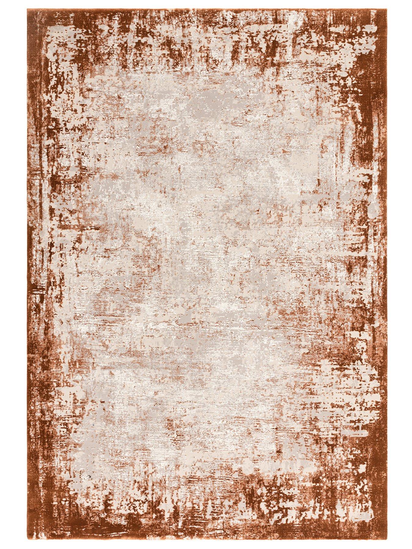 Image 1 of 5 of Asiatic Kuza Abstract Border Design Rug