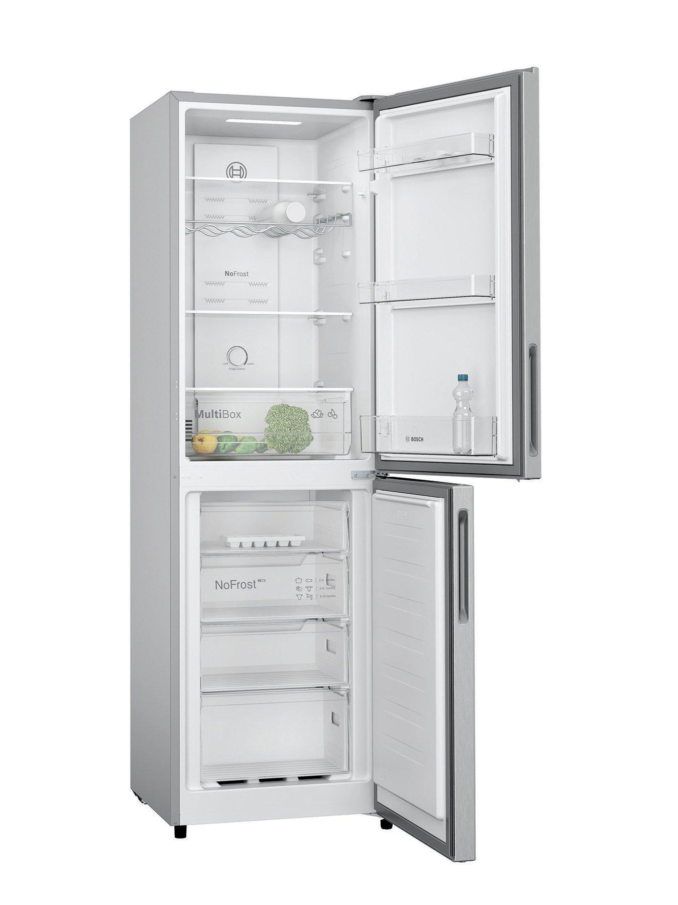 bosch-series-2-kgn27nleag-5050-split-no-frost-55cm-wide-fridge-freezer-stainless-steelstillFront