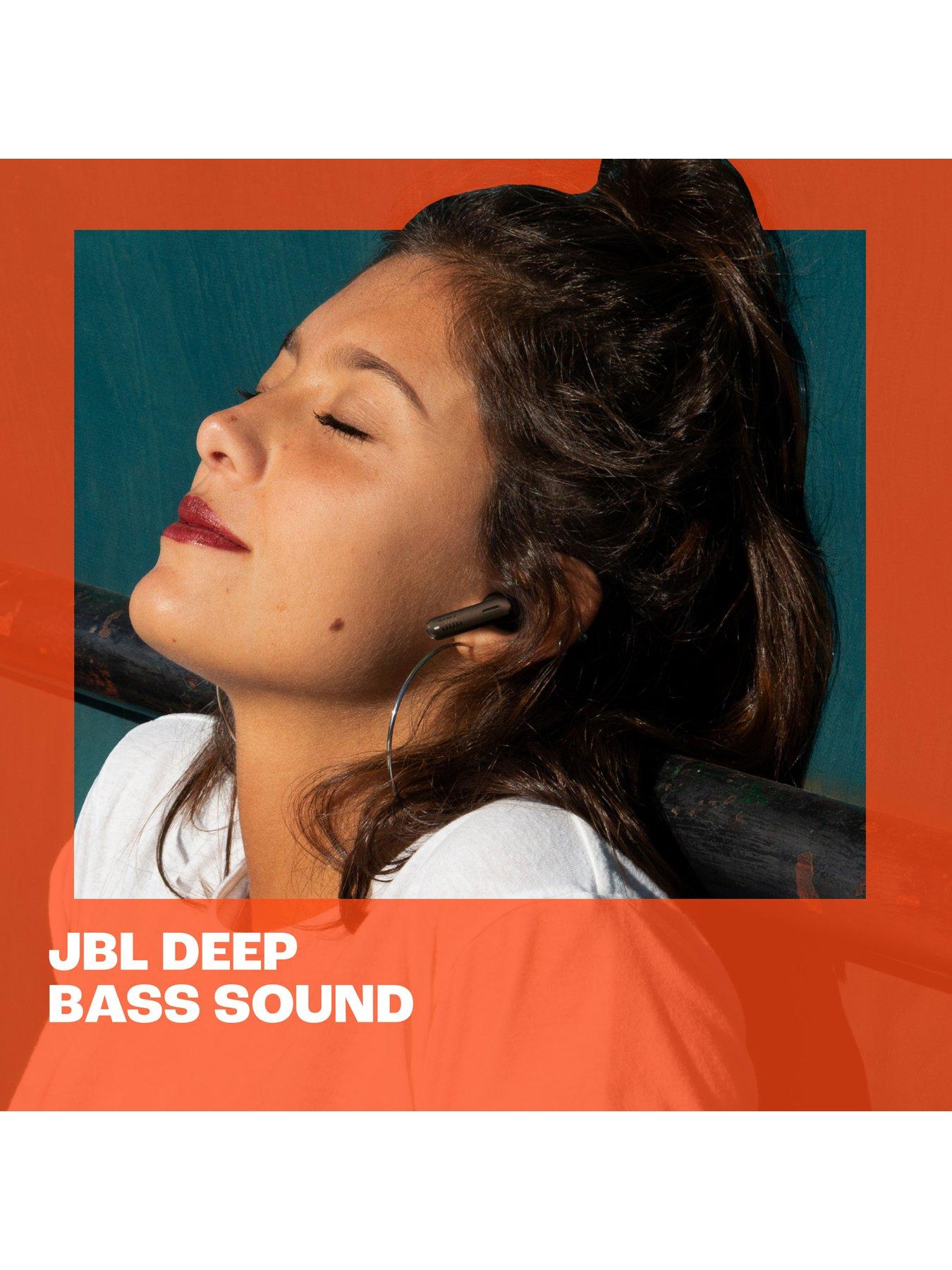 Image 5 of 7 of JBL Tune Beam&nbsp;True Wireless&nbsp;Active&nbsp;Noise&nbsp;Cancelling&nbsp;Earbuds -&nbsp;Dual Microphones/IP54 - White
