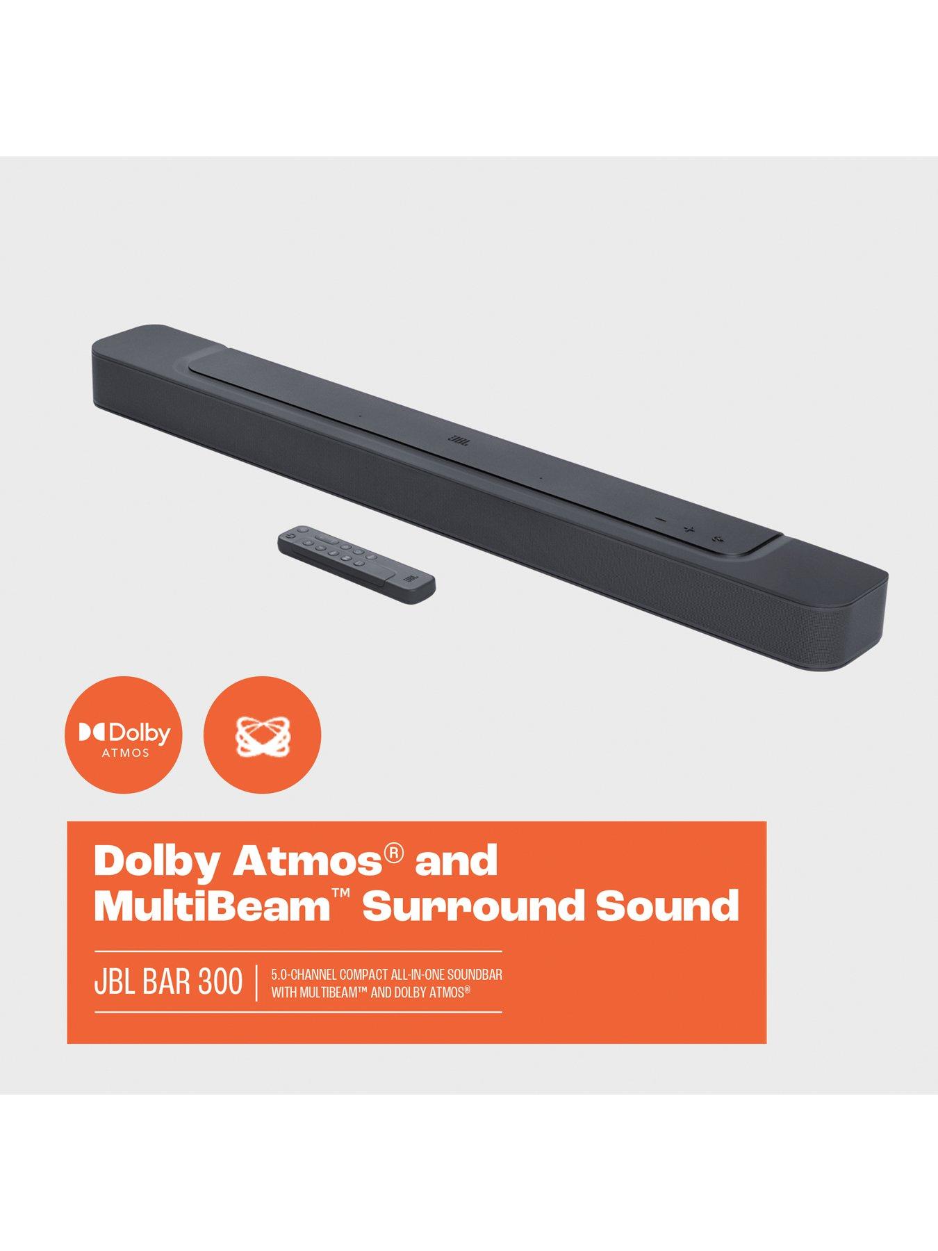 Image 6 of 7 of JBL JBL BAR 300 5.0-ch Soundbar with MultiBeam and Virtual Dolby Atmos