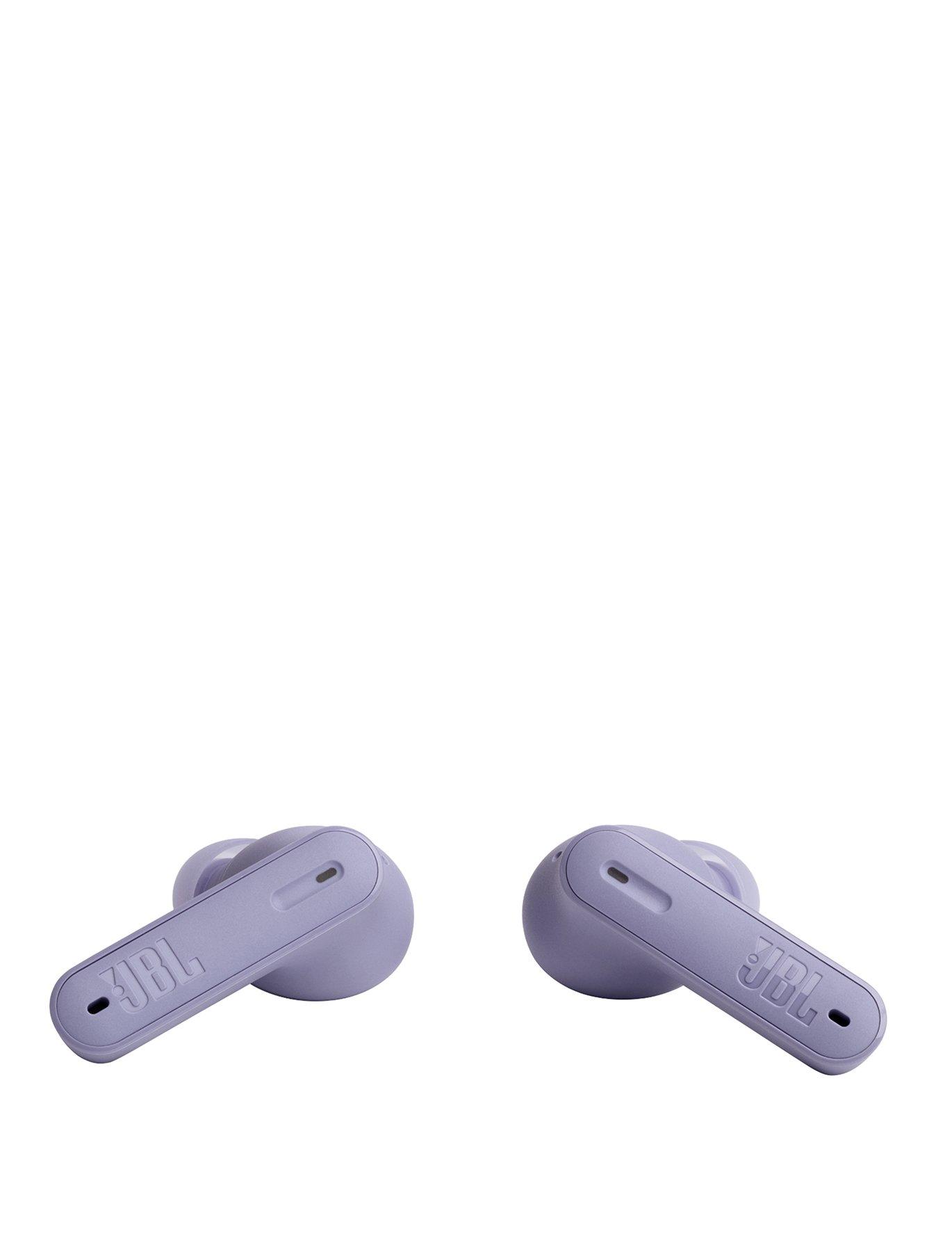 Image 2 of 6 of JBL Tune Beam True Wireless Active Noise Cancelling Earbuds -&nbsp;Dual Microphones,&nbsp;IP54 - Purple