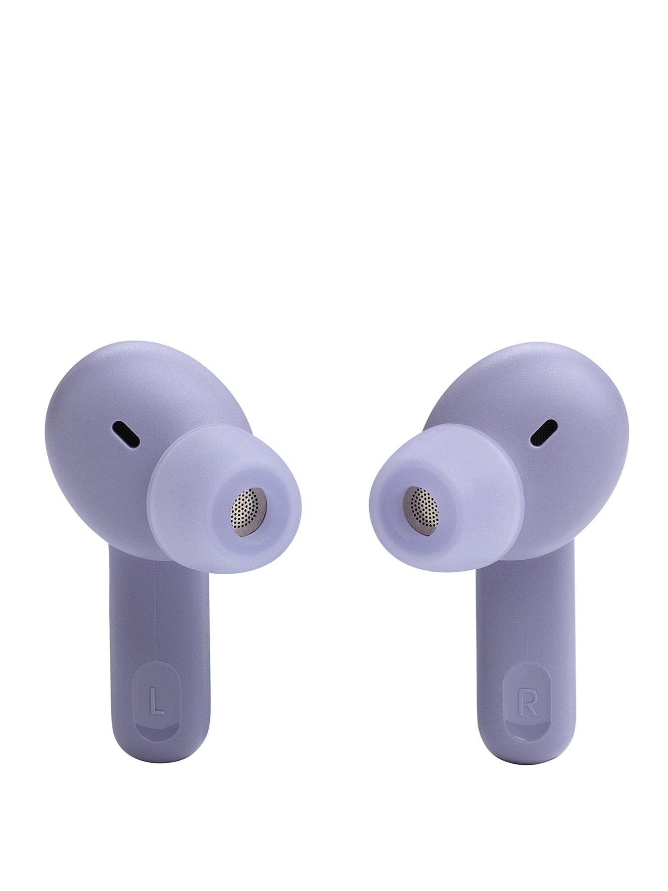 Image 3 of 6 of JBL Tune Beam True Wireless Active Noise Cancelling Earbuds -&nbsp;Dual Microphones,&nbsp;IP54 - Purple