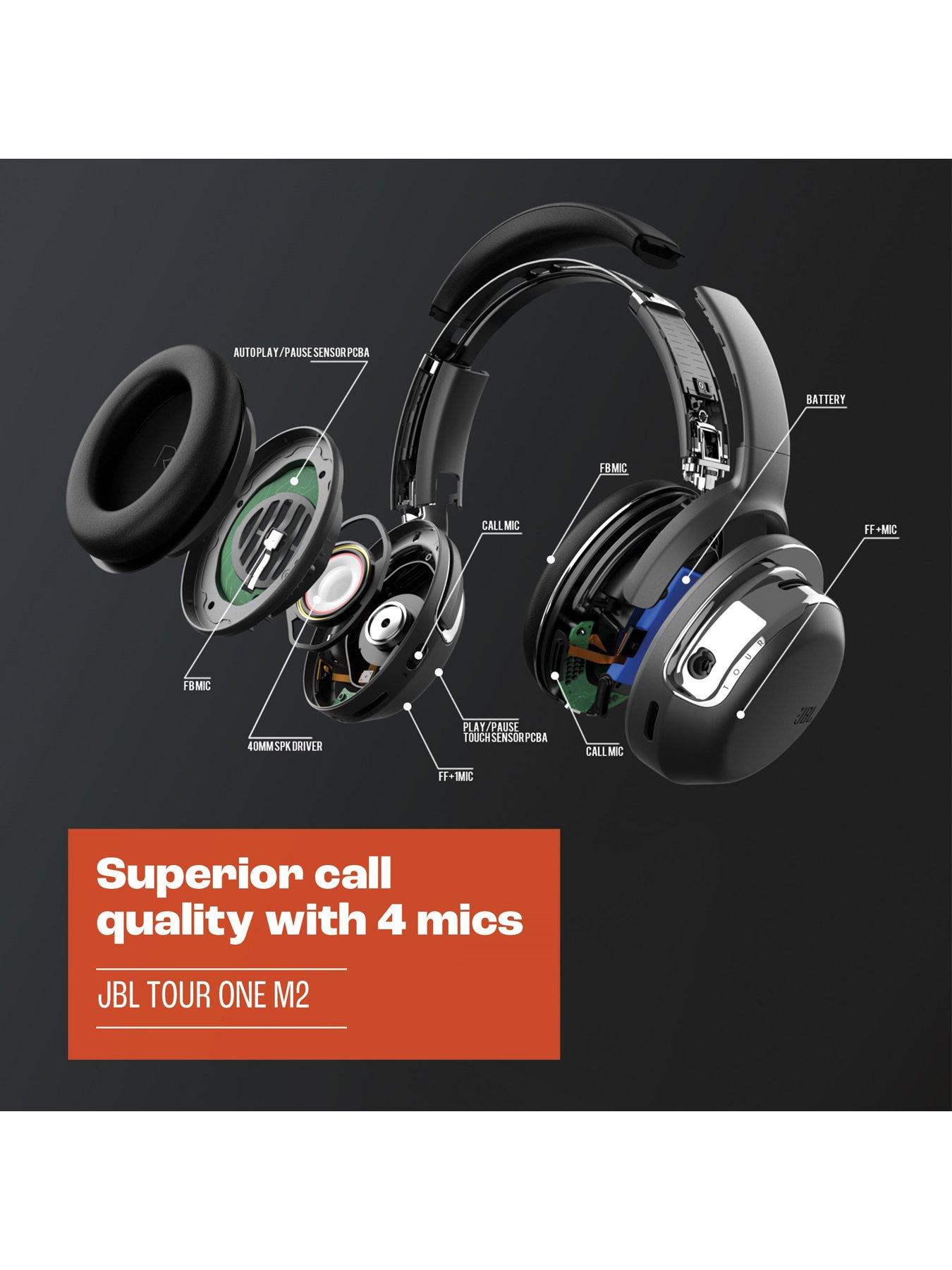 JBL Tour One M2 Wireless Over Ear Headphone, Champagne Online at