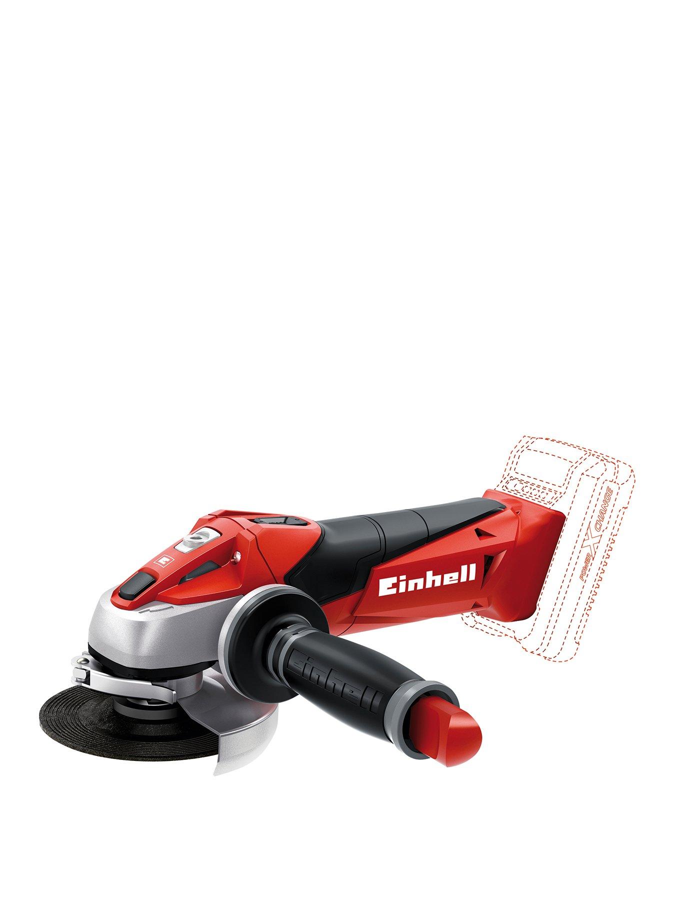 Einhell PXC 115mm Cordless Angle Grinder - TE-AG 18/115 Li Solo (18V without battery)