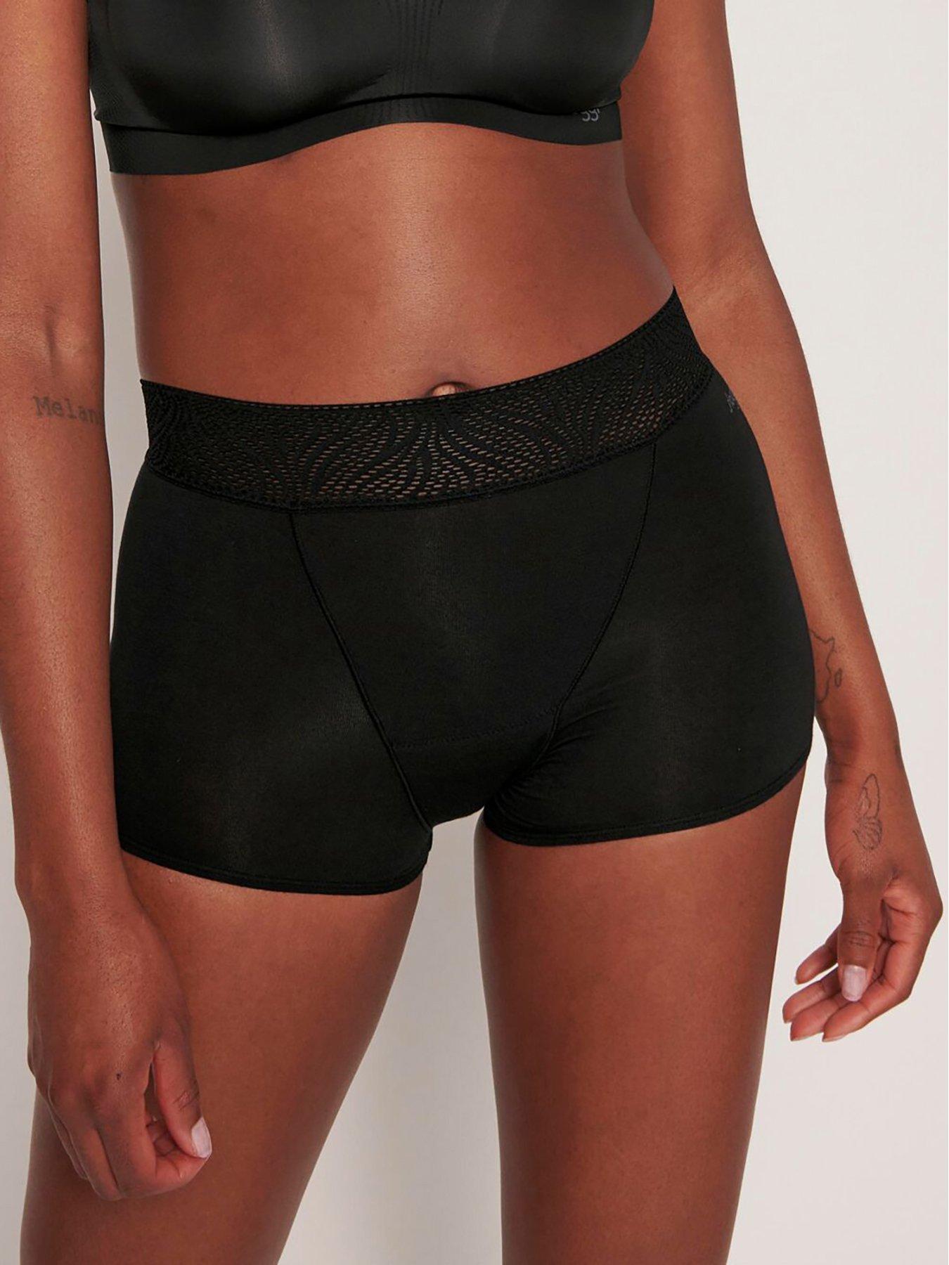 sloggi-2-pack-period-pants-short-medium-black