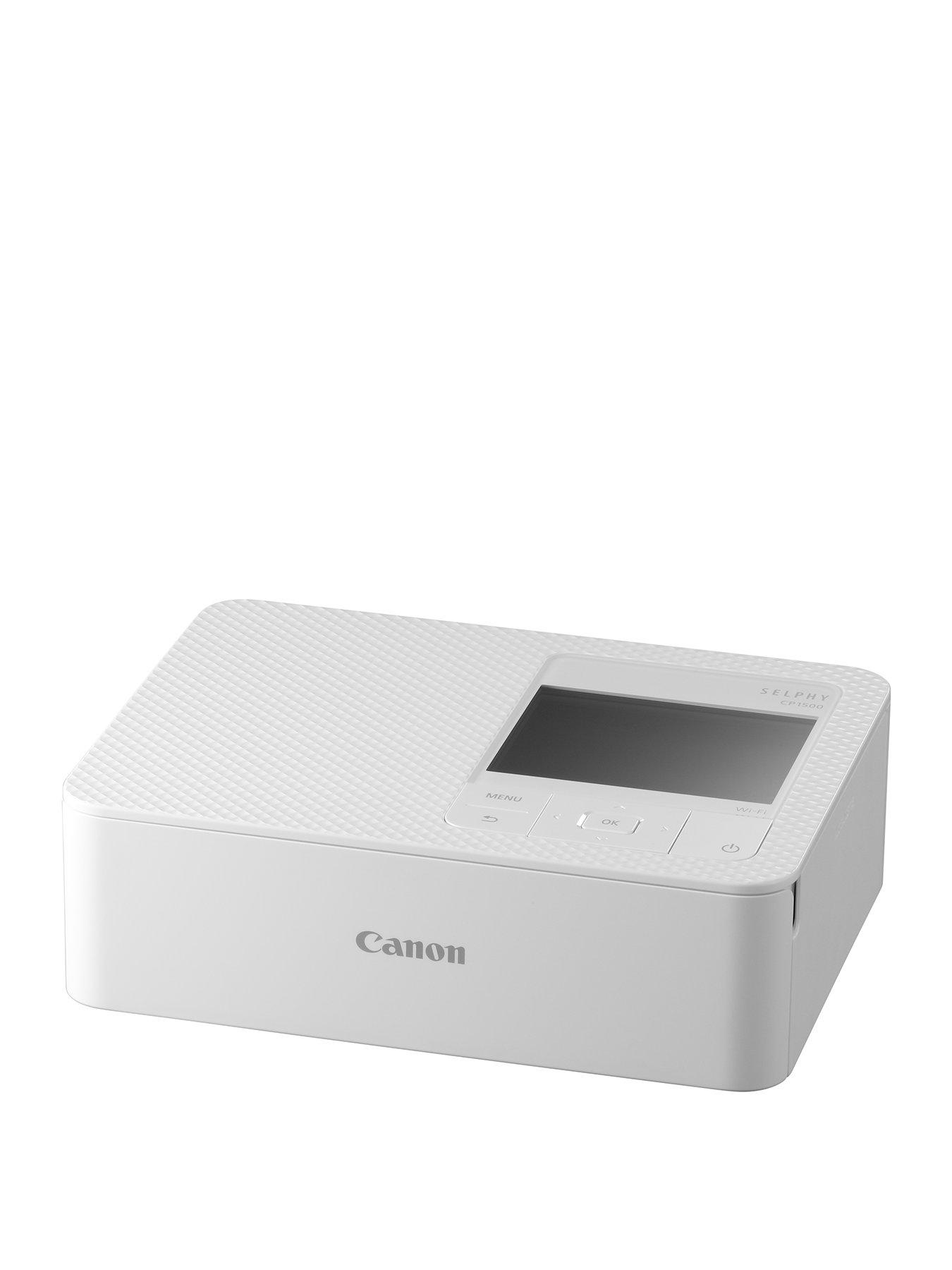 undefined Canon SELPHY CP1500 Compact WiFi Photo Printer - White