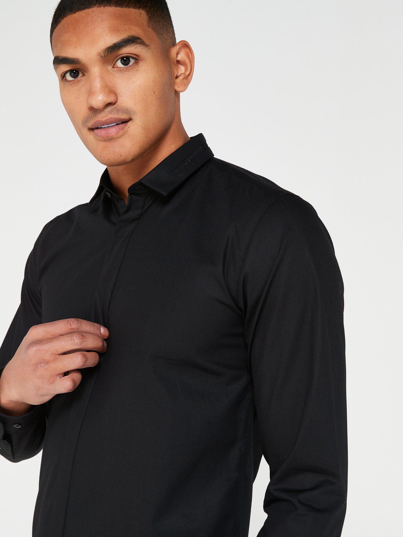 hugo-eloy-extra-slim-fit-long-sleeve-shirt-blackoutfit