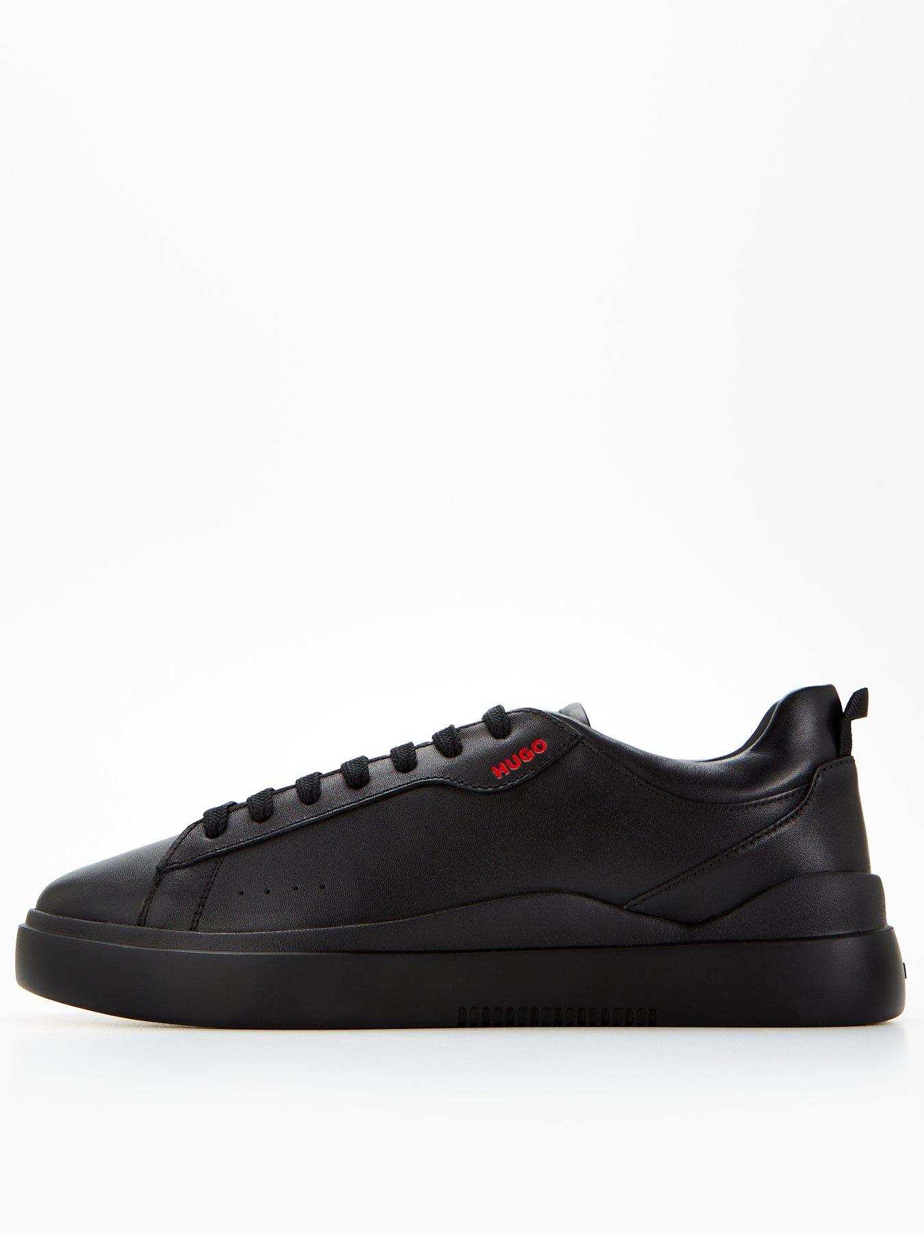 undefined Blake Leather Trainer - Black