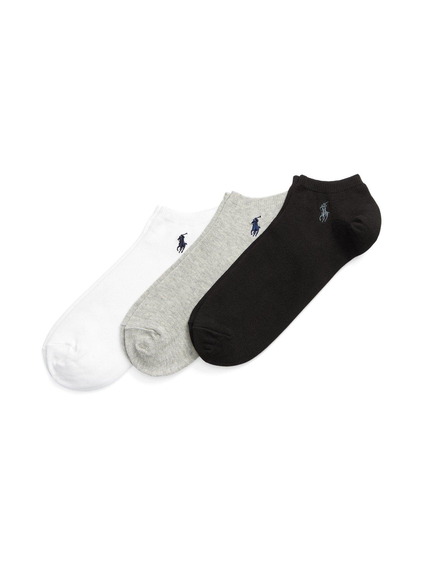 Polo Ralph Lauren Polo Ralph Lauren 3 Pack Small Logo Trainer Socks - Multi