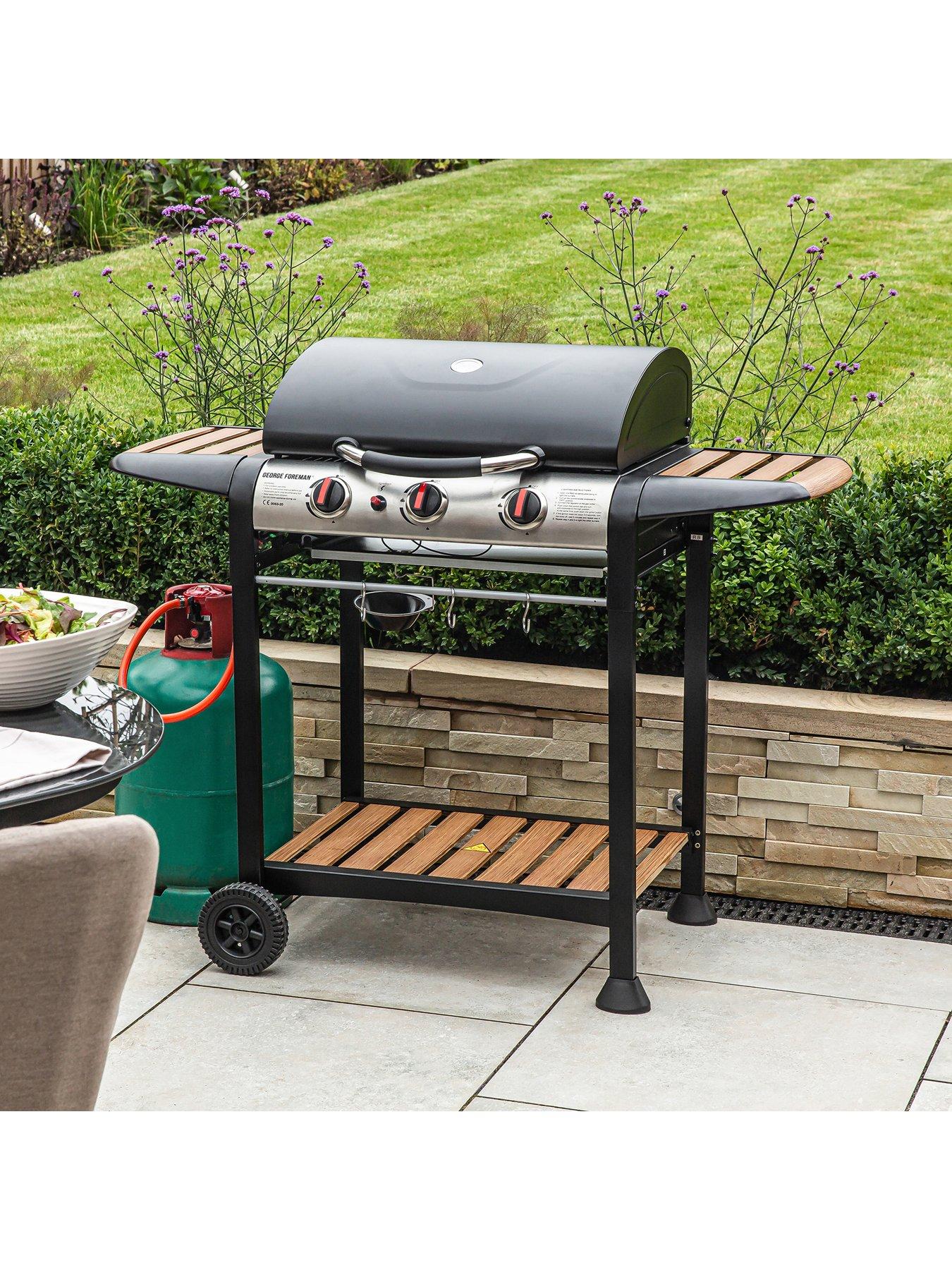 george-foreman-george-foreman-3-burnernbspgas-bbq-black-ampnbspwood-effectoutfit