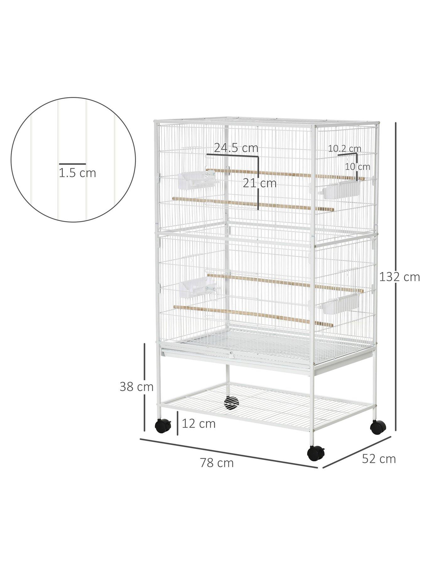 Prevue Pet® Prevue Hendryx? Parakeet Bird Cage 8 Count 12 X 9 X 16 Inch 