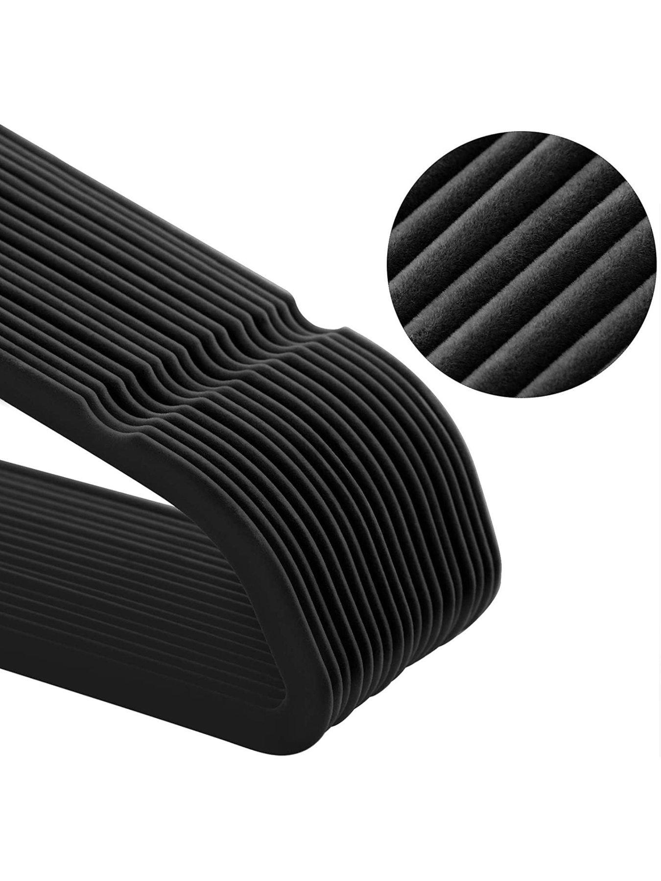 Image 4 of 7 of Addis Velvet Clothes Hangers &ndash; Pack of 50