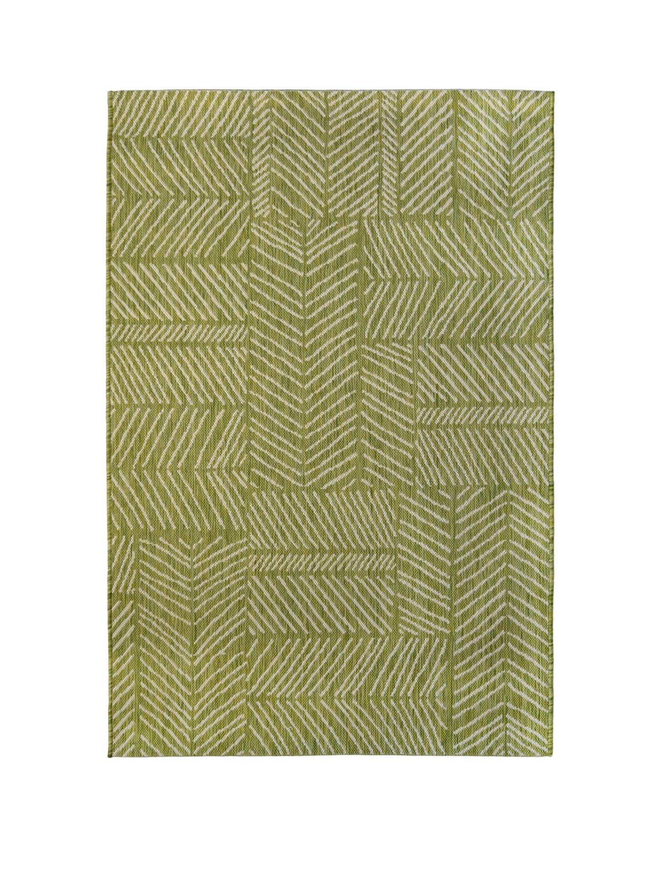 undefined Compass Line Geo Indoor/Outdoor Rug