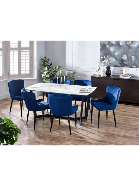 julian-bowen-olympus-160-cm-glass-topnbspdining-table-excludes-dining-chairs