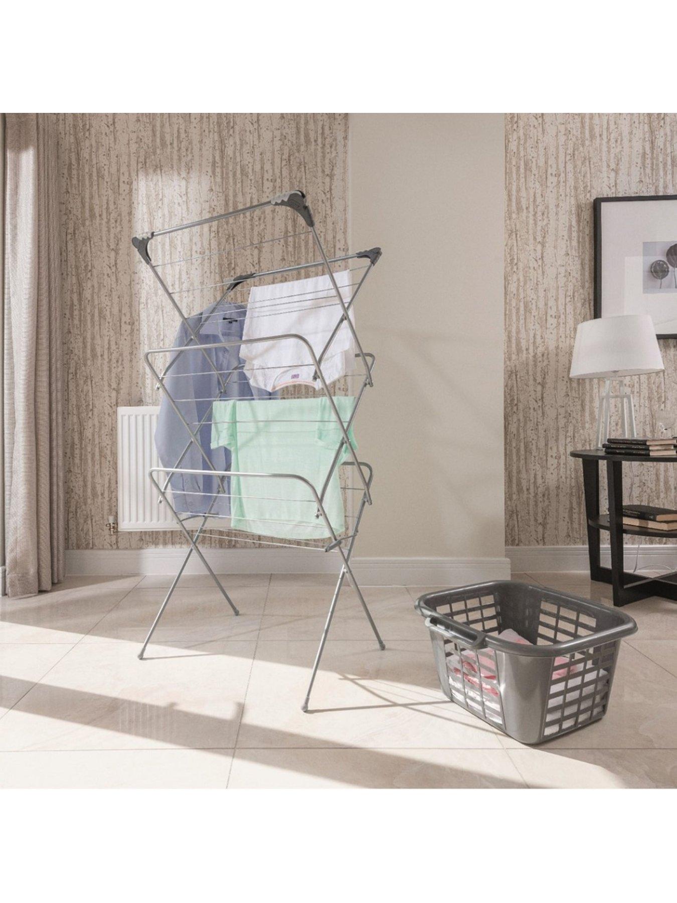 addis-3-tier-clothes-airer-with-hooksstillFront