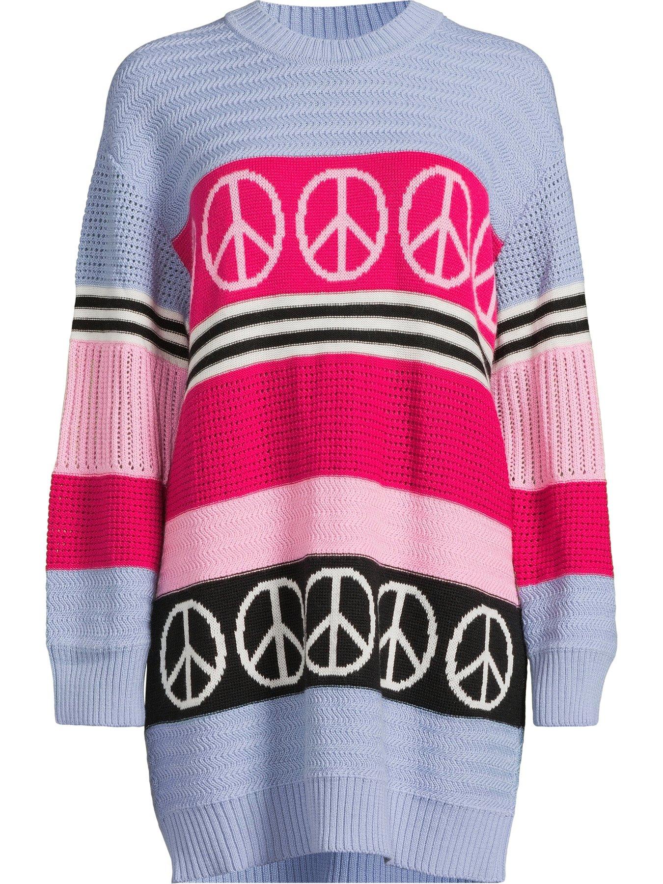 m05ch1n0-jeans-knitted-peace-sign-dress-fantasy-print-lilacdetail