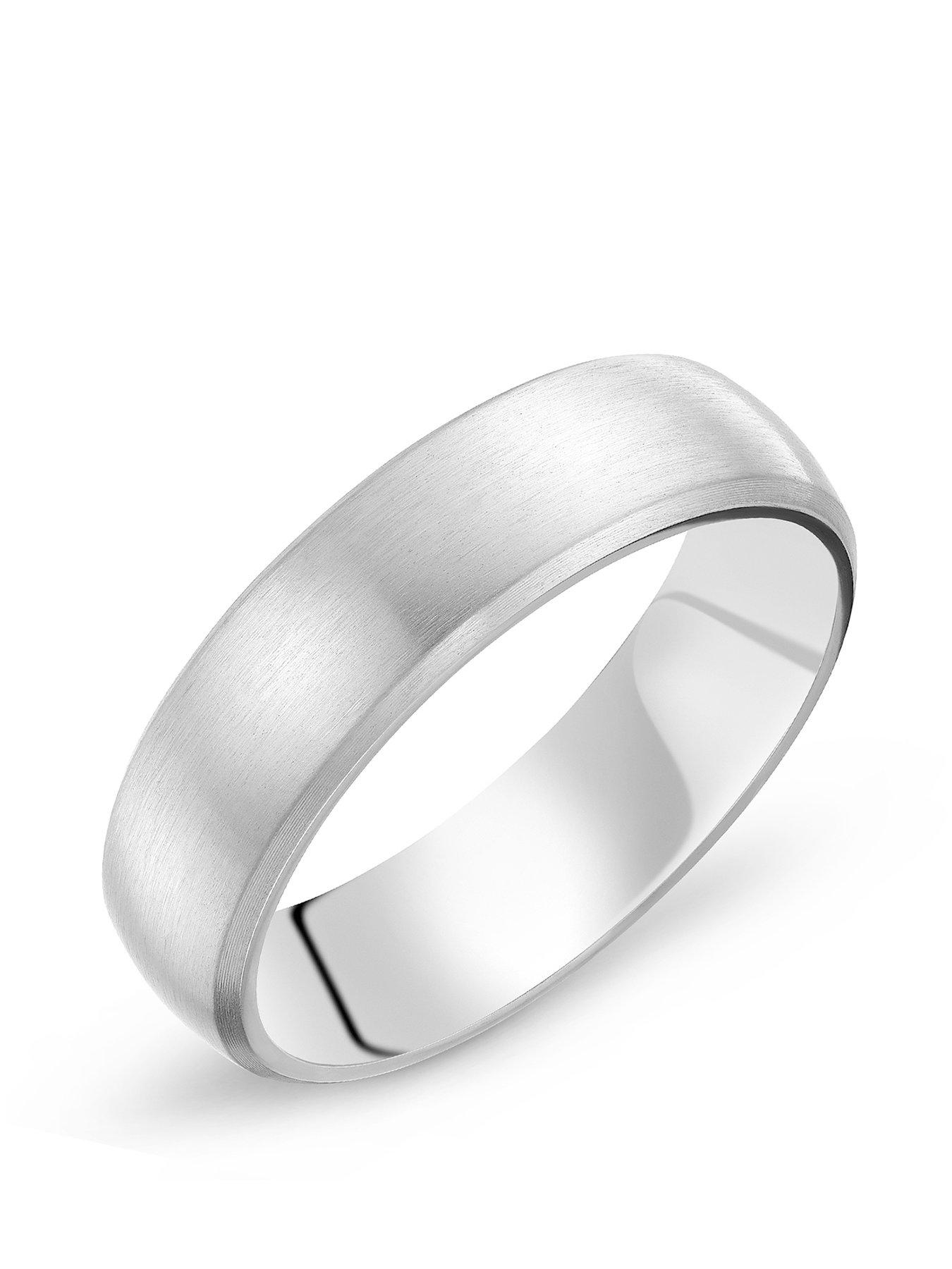 Beaverbrooks Beaverbrooks Titanium Brushed Men's Ring