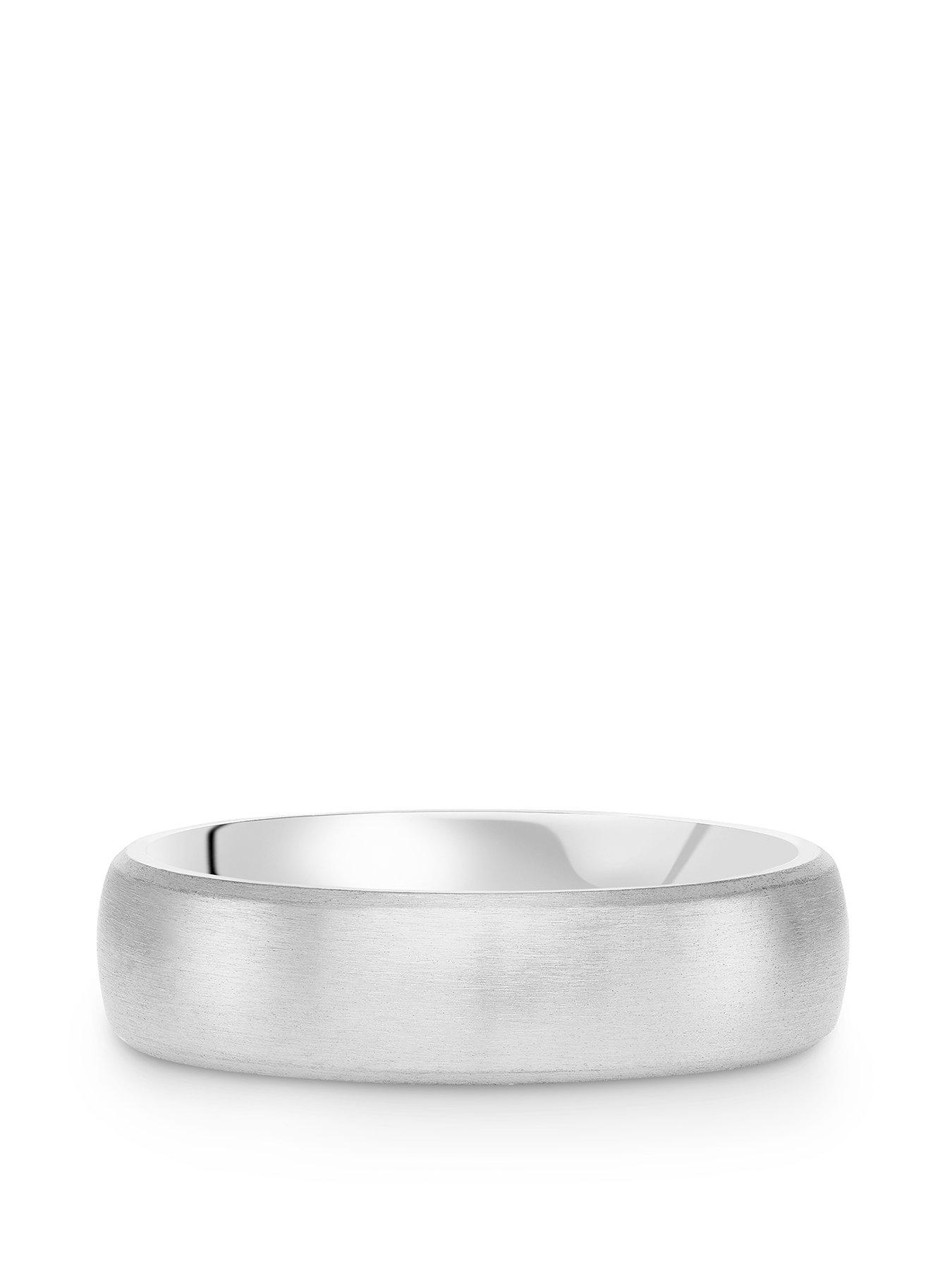 Image 2 of 4 of Beaverbrooks Beaverbrooks Titanium Brushed Men's Ring