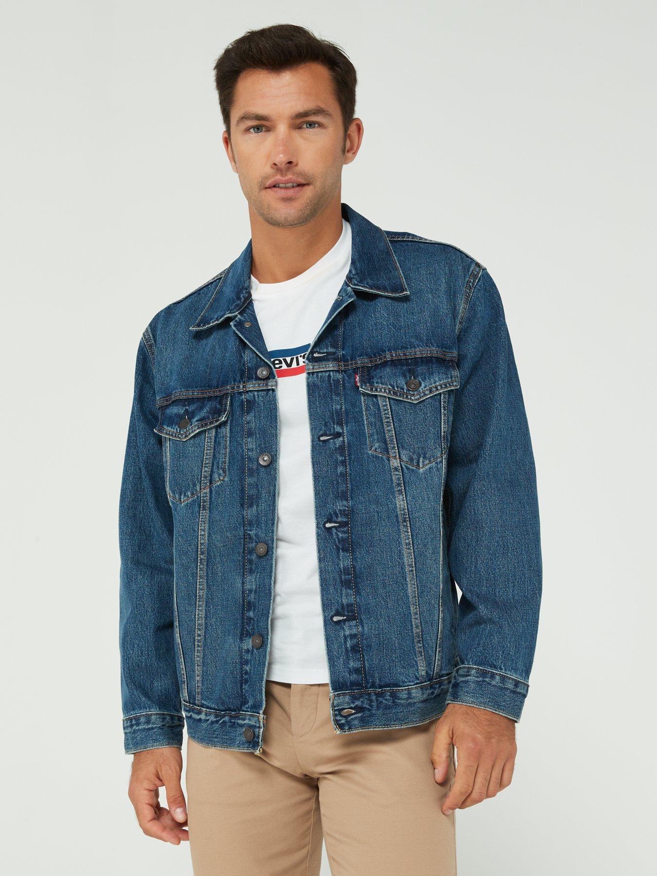 Mens levis shop denim jacket