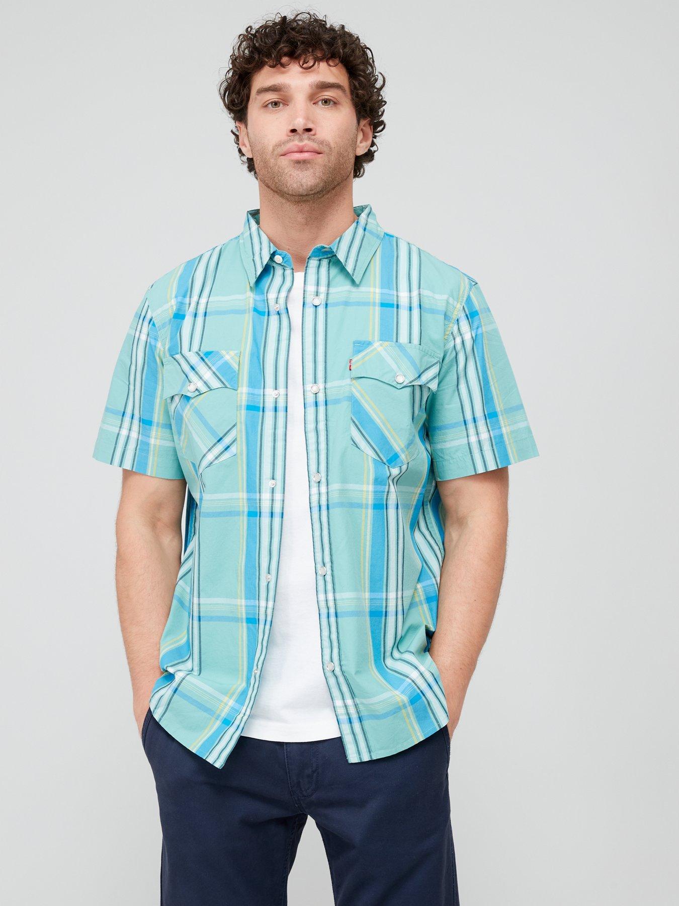 Levi's Short Sleeve Relaxed Fit Western Shirt - Multi